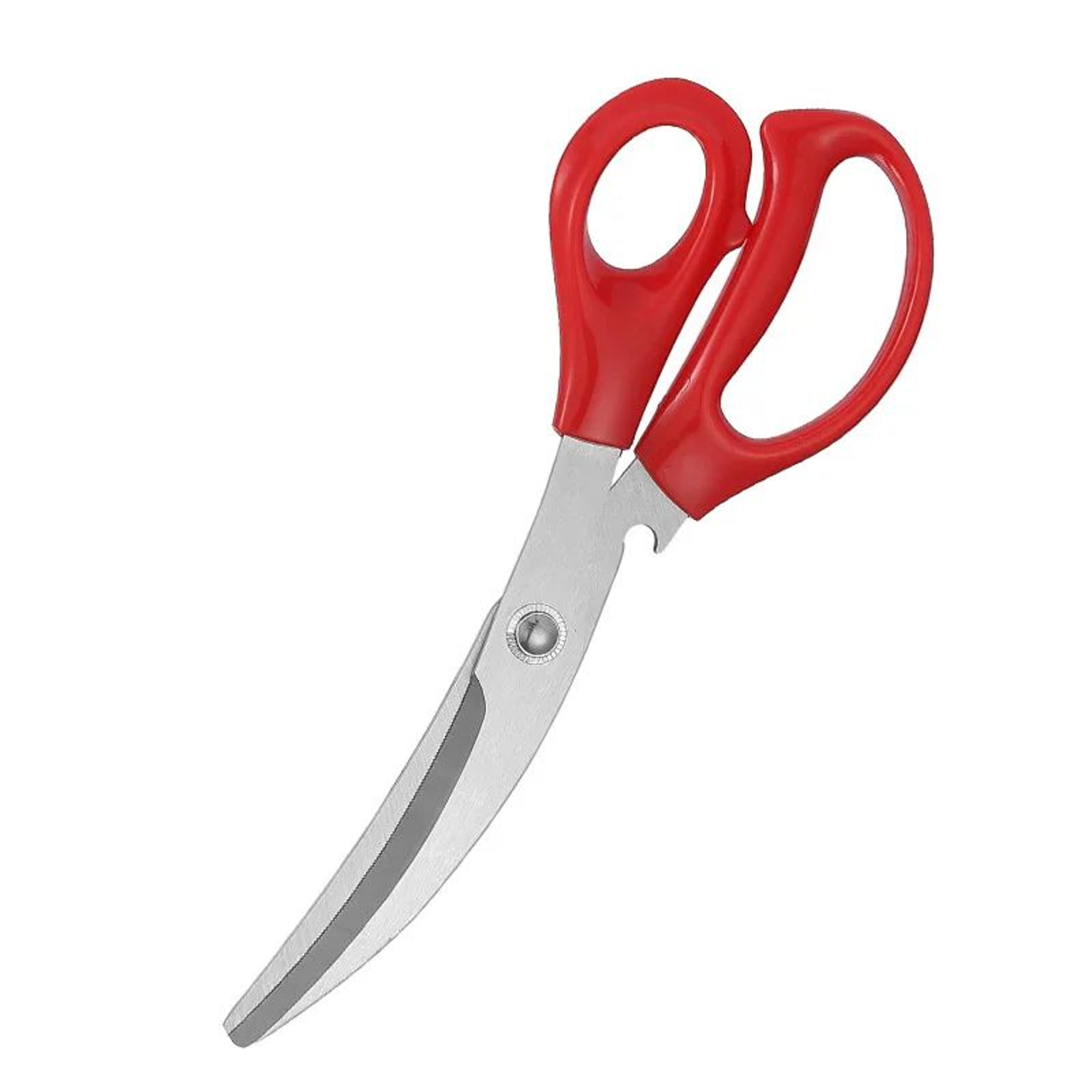 Stainless Steel BBQ Grill Scissors Heavy Duty Kitchen Shears For Meat And Vegetables 6