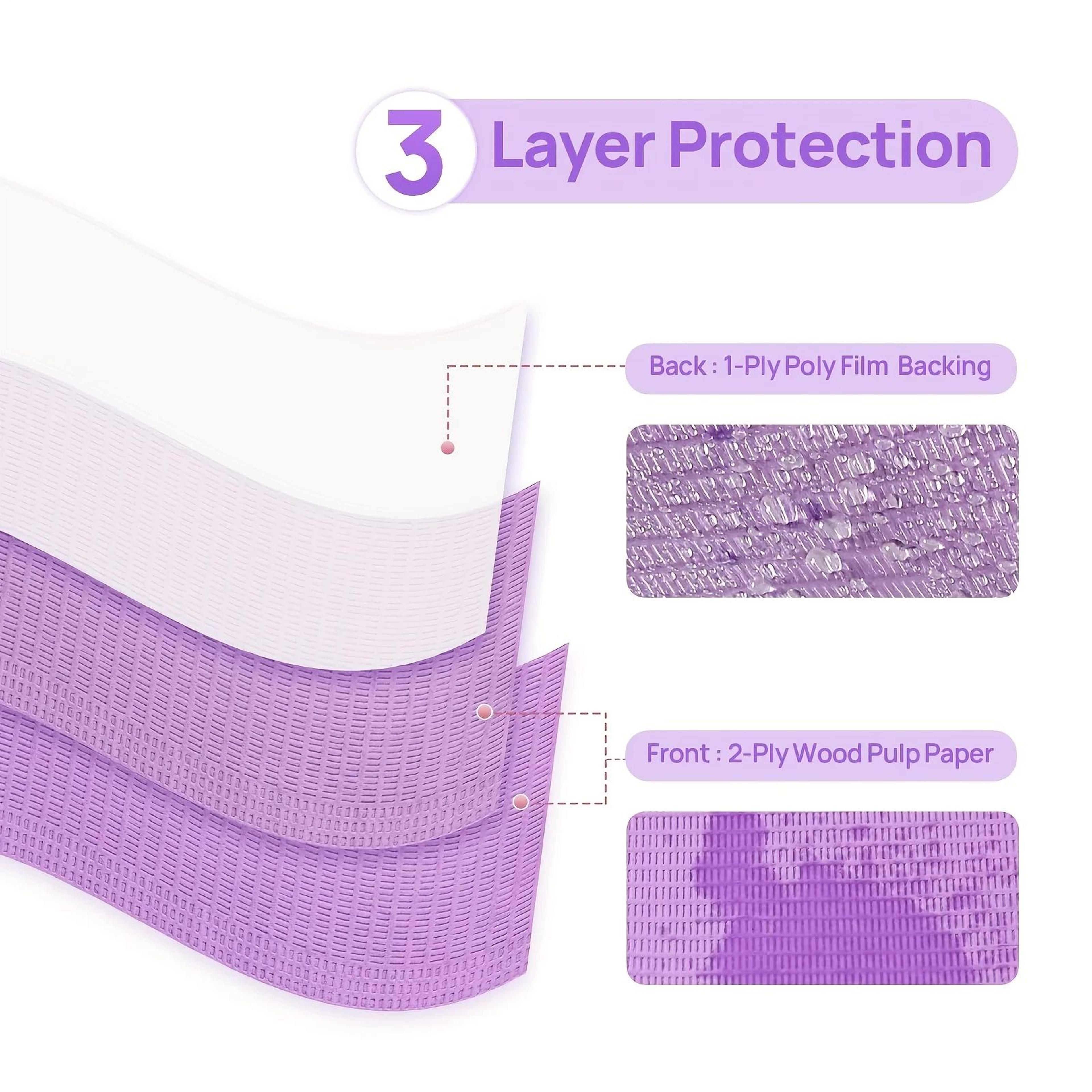 20100PCS Disposable Nail Art Table Mats Waterproof Manicure Table Covers 3