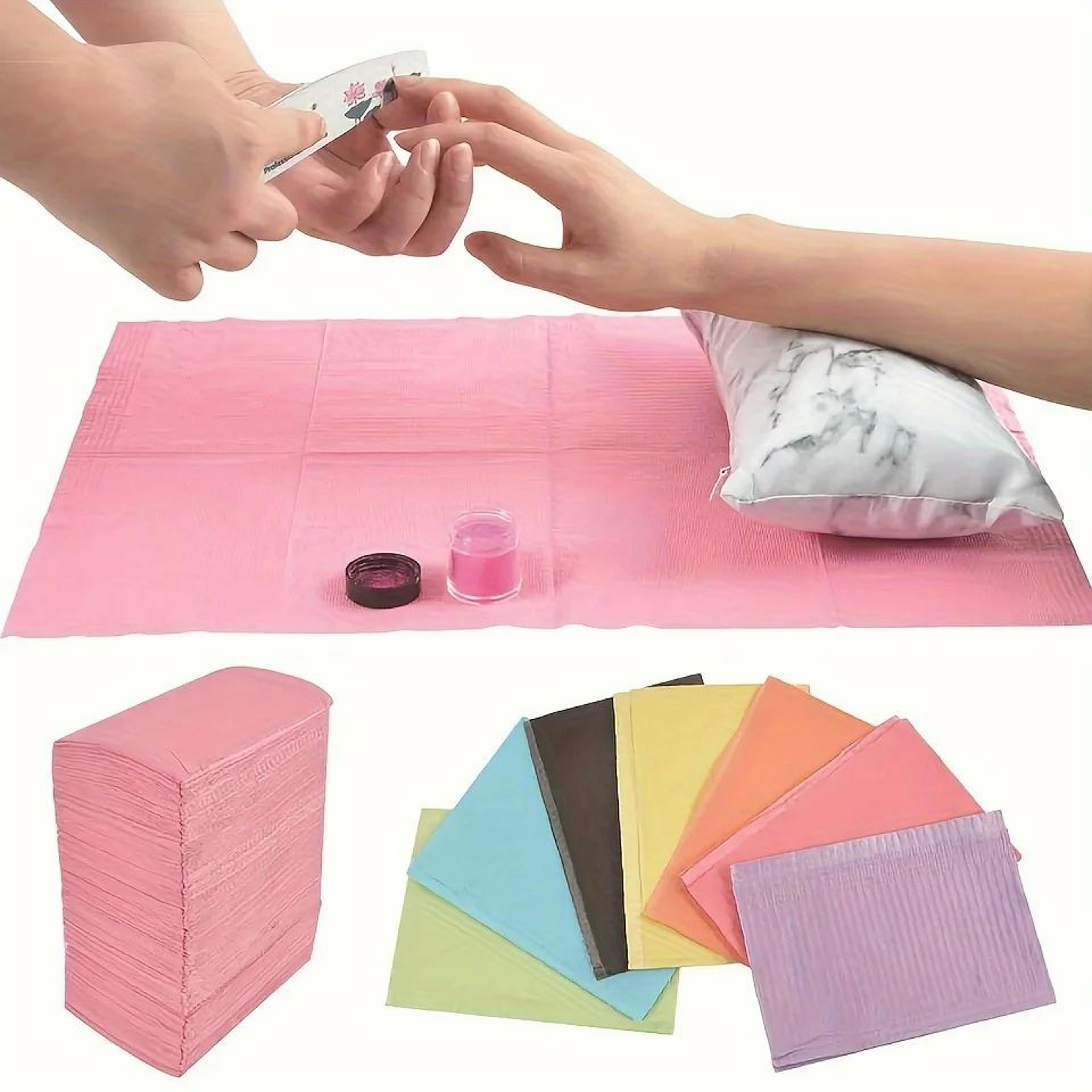 20100PCS Disposable Nail Art Table Mats Waterproof Manicure Table Covers 5