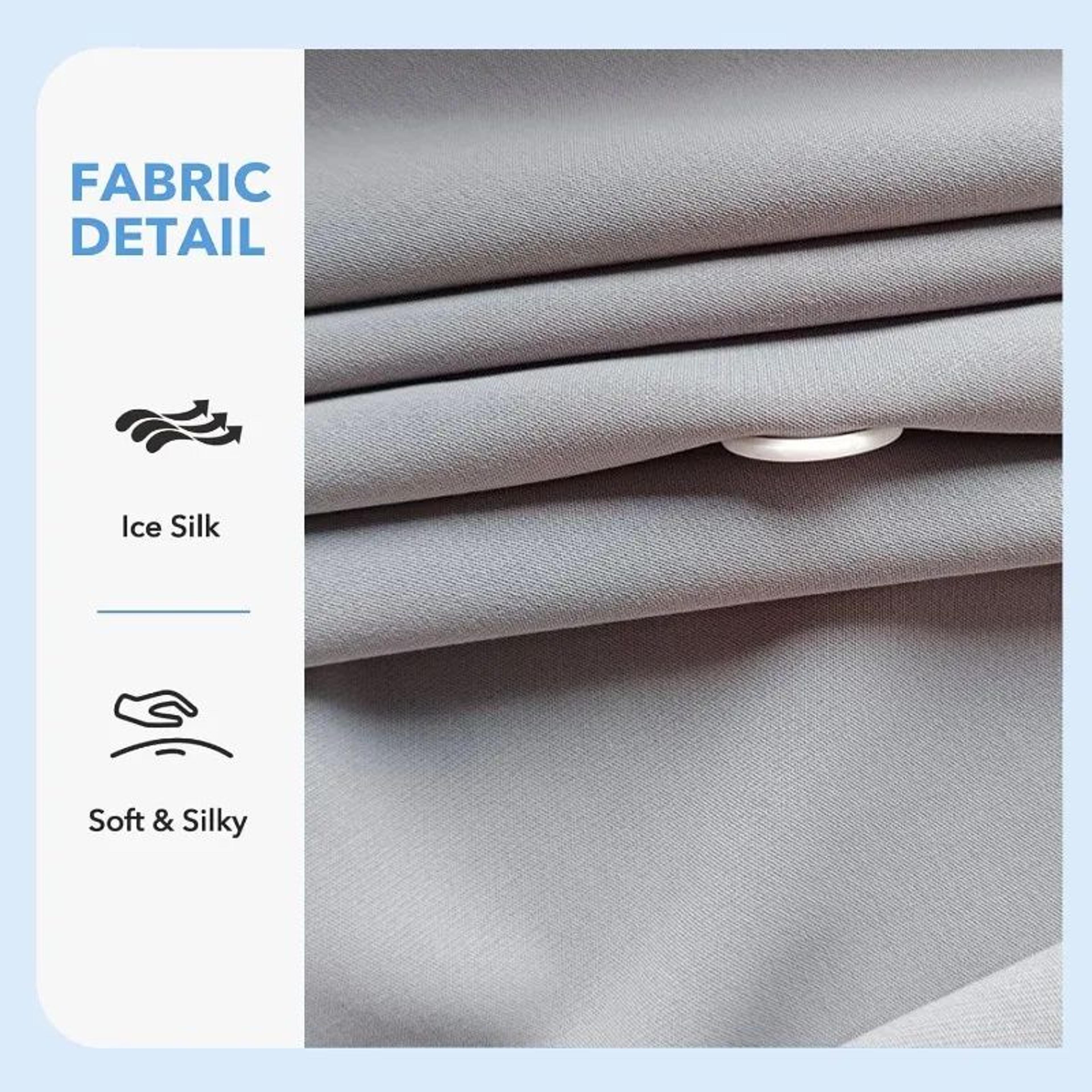 Cooling Cervical Pillowcase For Memory Foam Pillow  Breathable Soft Pillow Protector 5