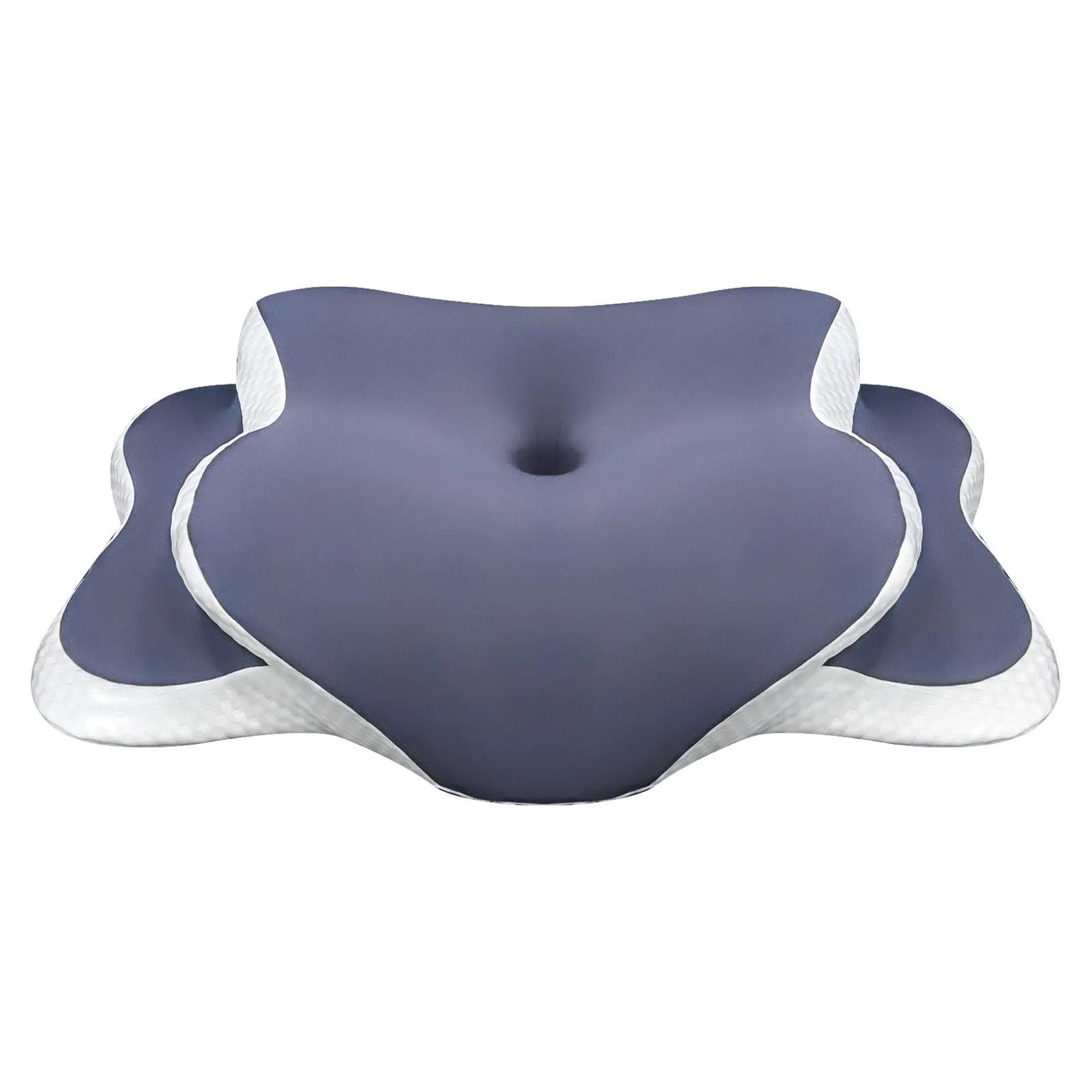 Adjustable Cooling Memory Foam Pillow With Ice Silk Cover For Back And Side Sleepers 6