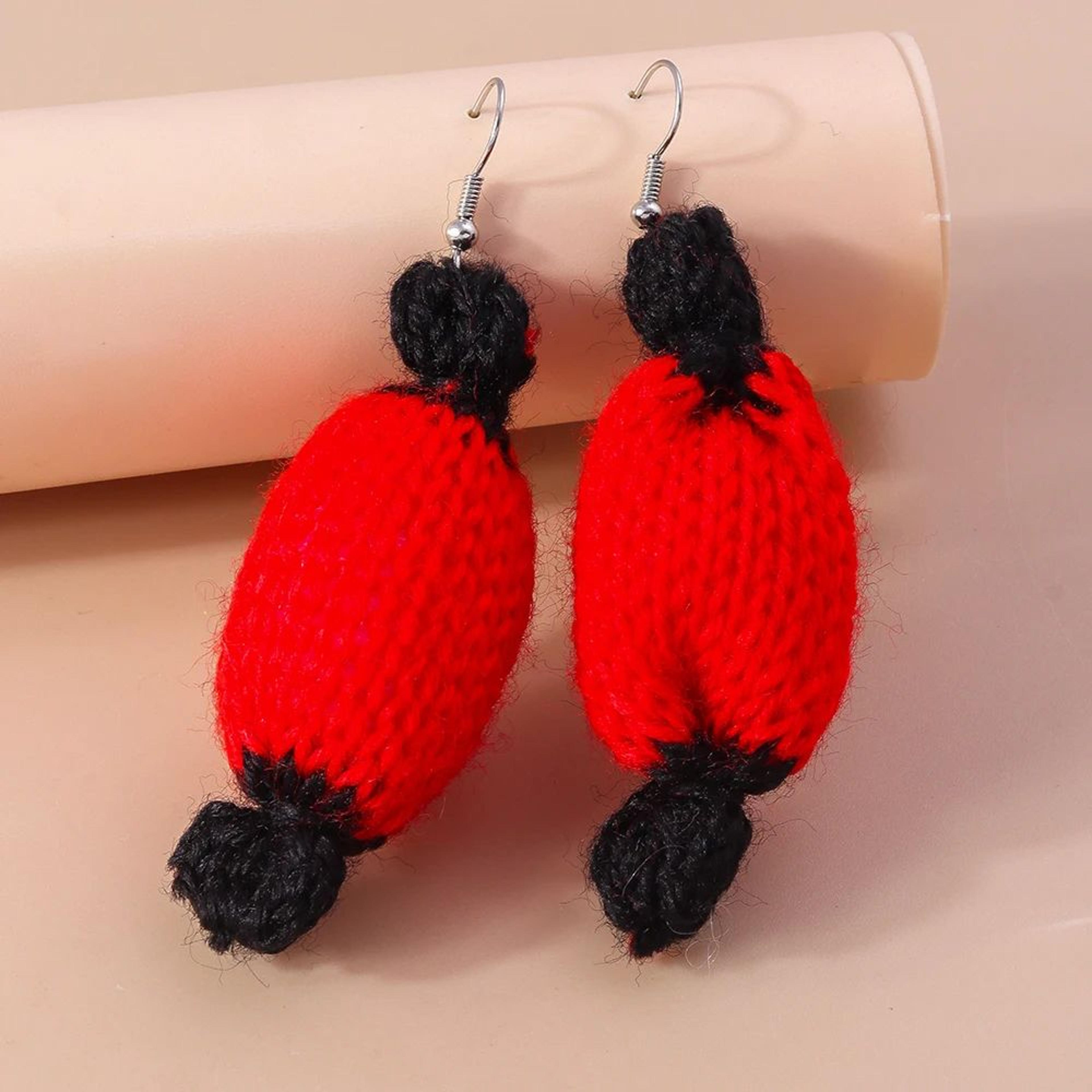 Lucky Star Christmas Tree Dangle Earrings For Women 13
