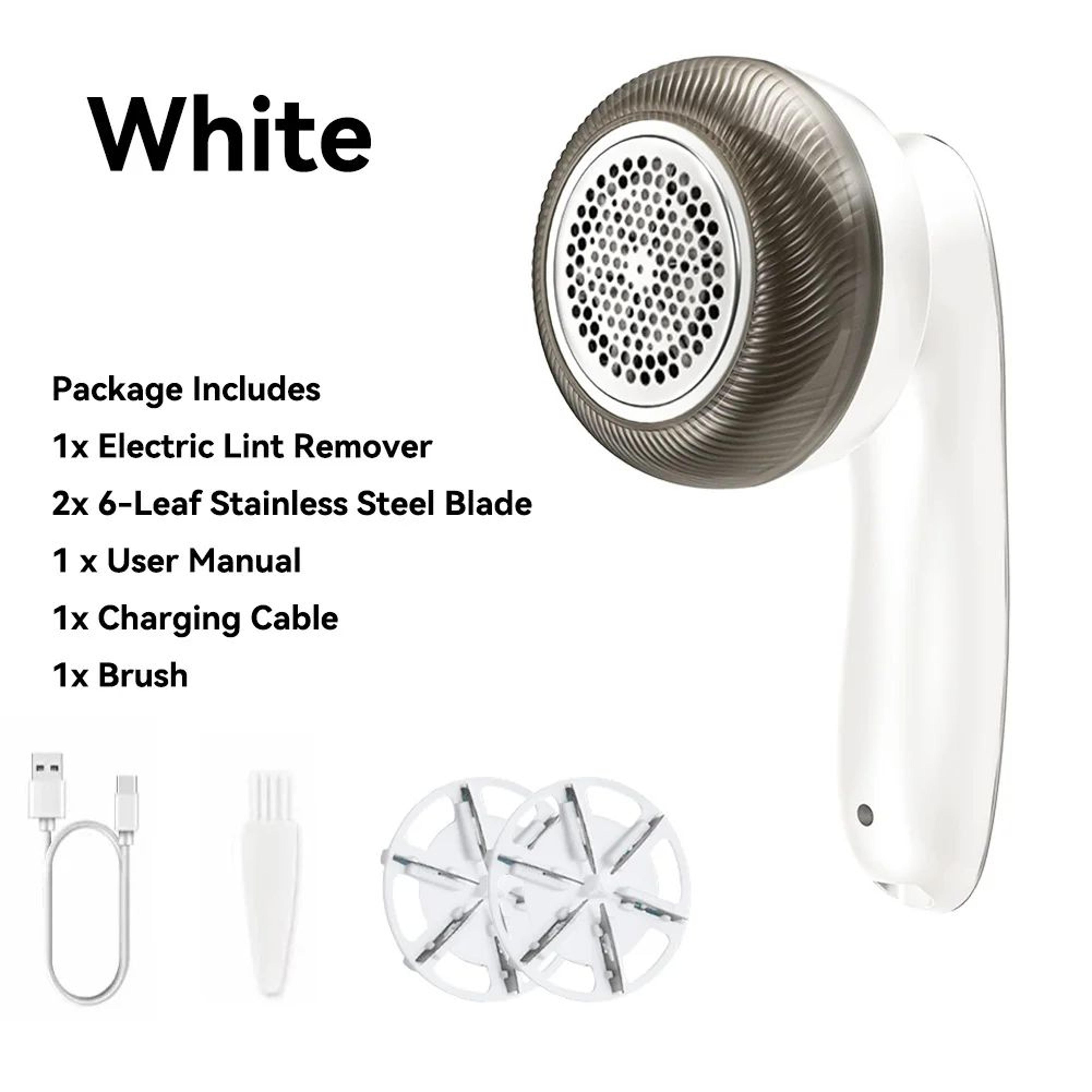 Rechargeable Electric Fabric Shaver With Digital Display Lint Remover 7
