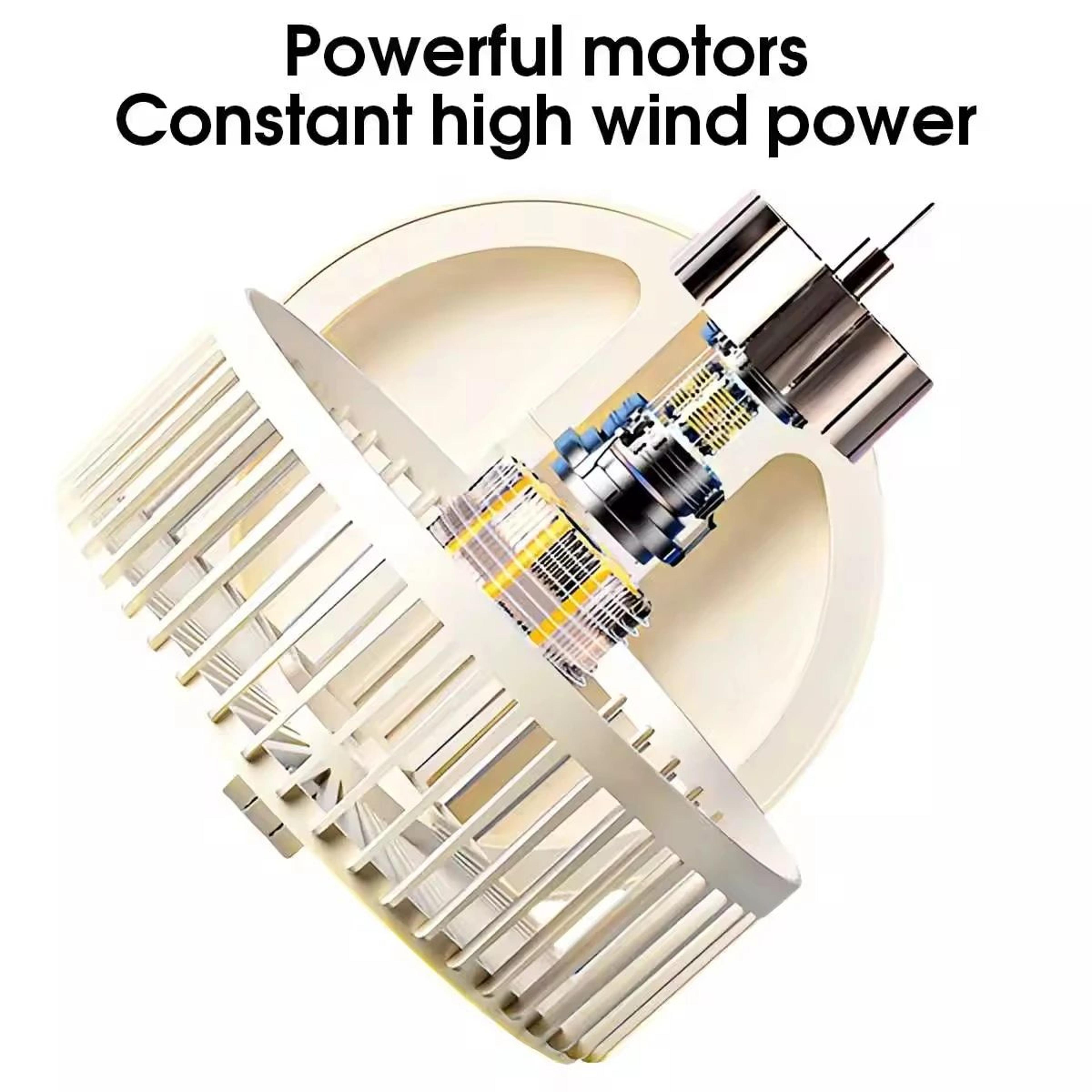 Portable HighWind Desktop Air Circulator Mini Cooling Fan 2