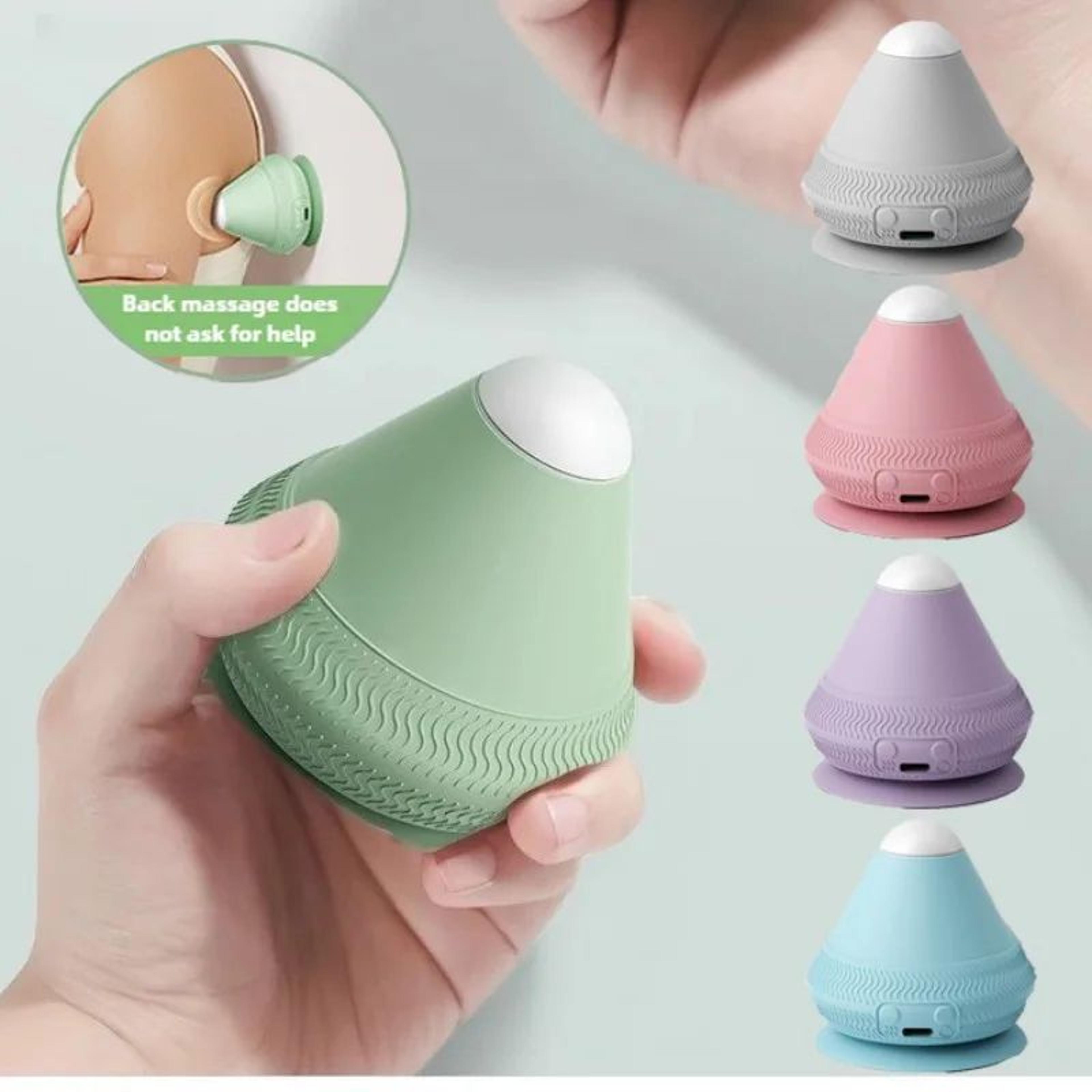 rechargeable vibrating massage ball for deep tissue muscle recovery