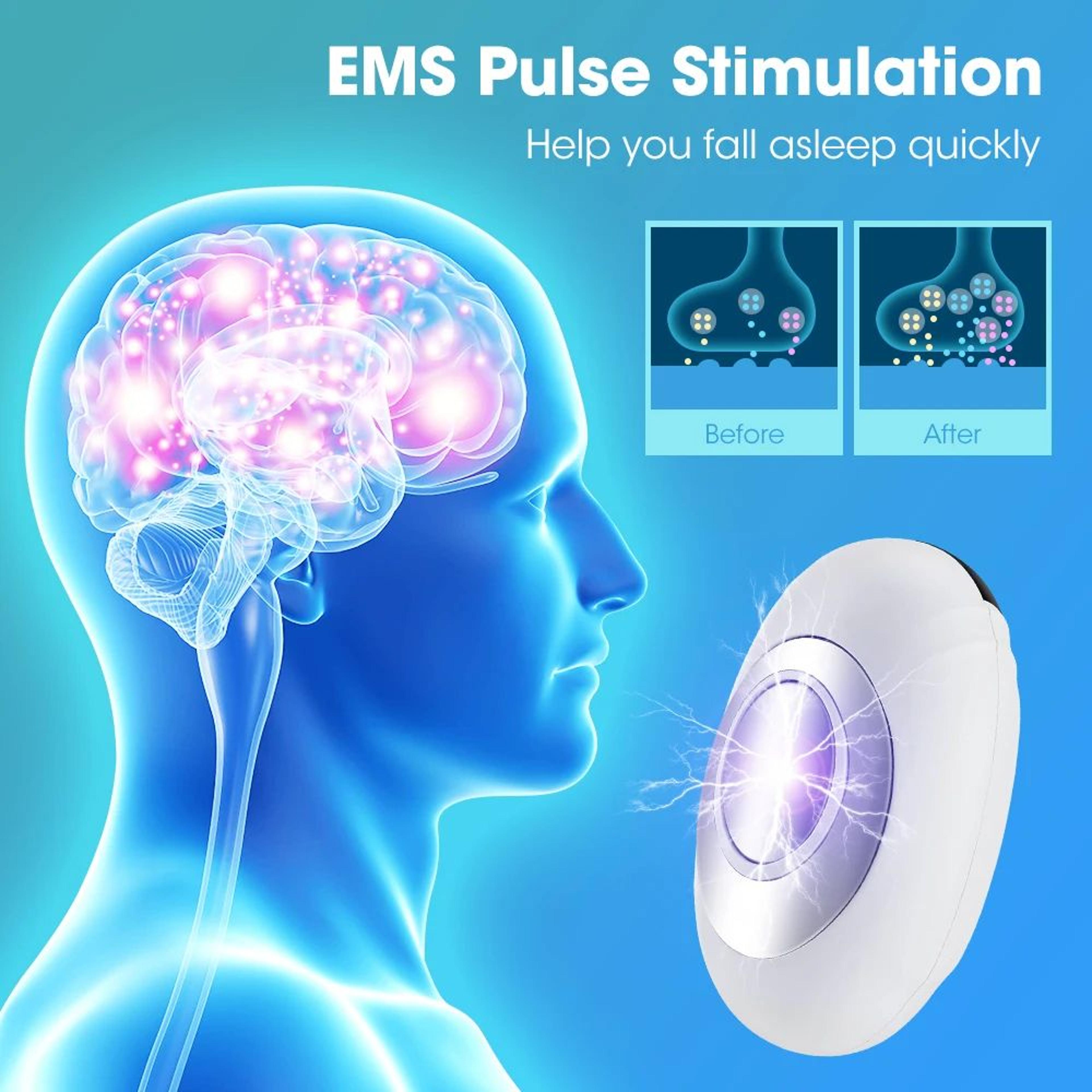Handheld CES Microcurrent Sleep Aid Device For Relaxation And Stress Relief 4