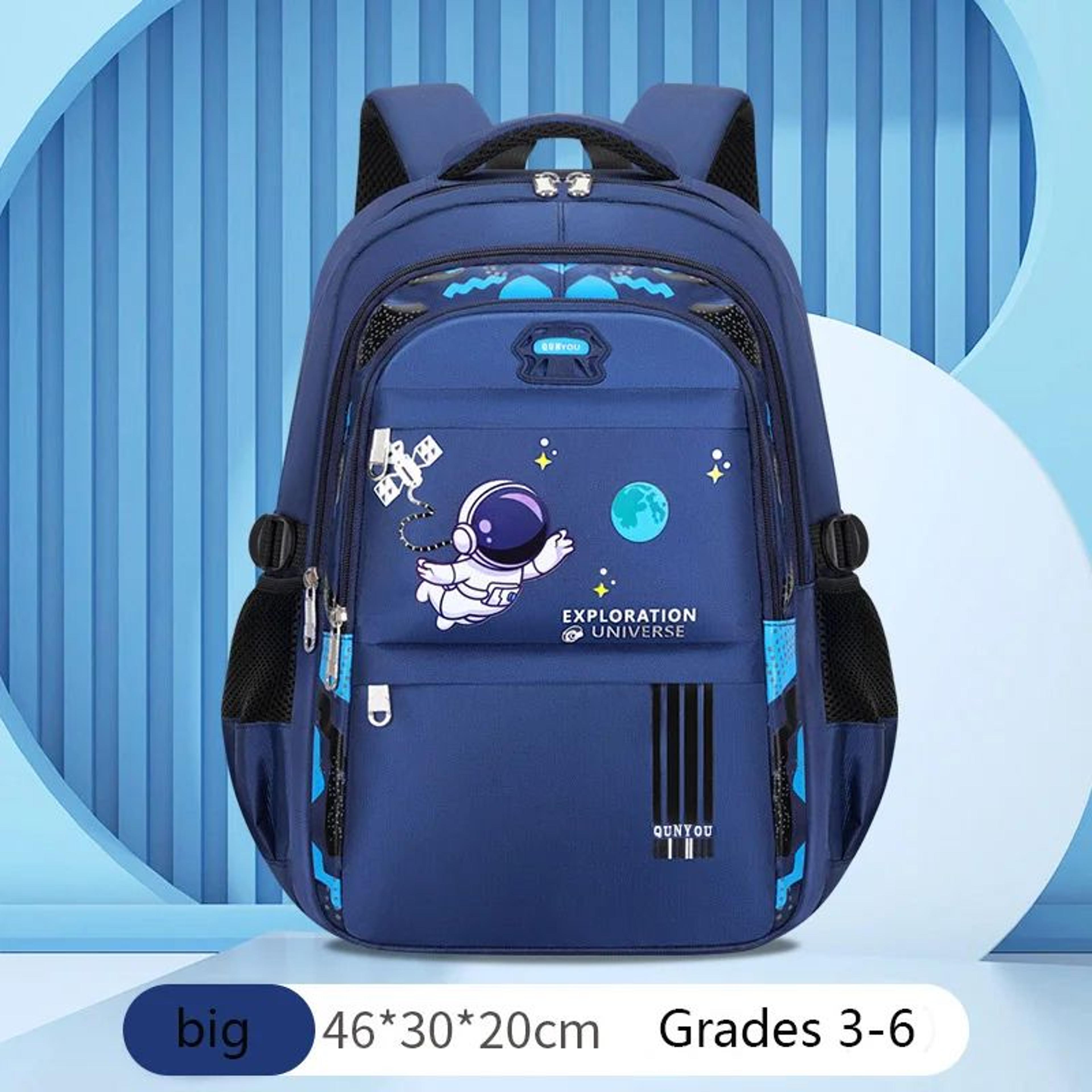 Astronaut Kids Waterproof School Backpack  Lightweight Primary Book Bag 6