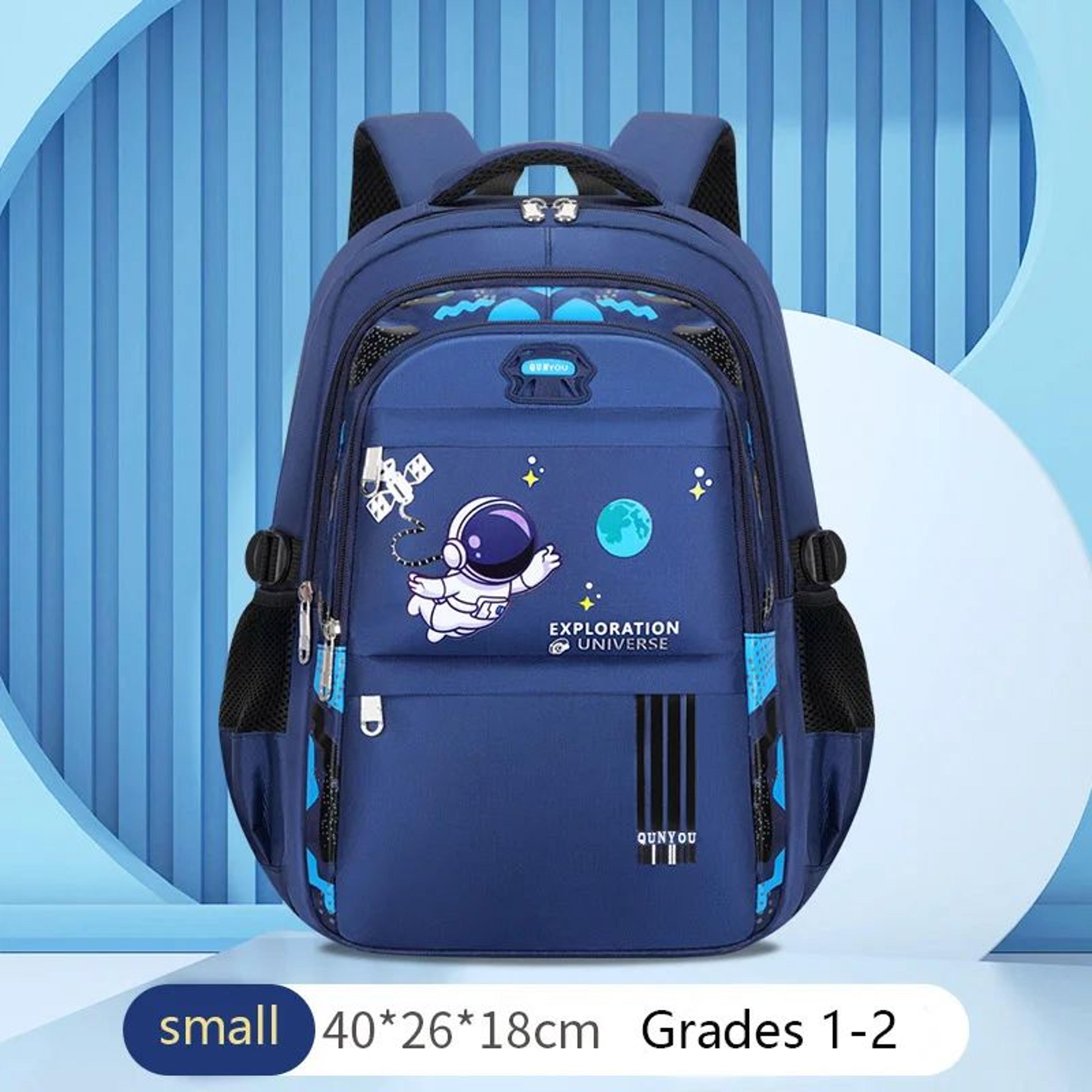 Astronaut Kids Waterproof School Backpack  Lightweight Primary Book Bag 5
