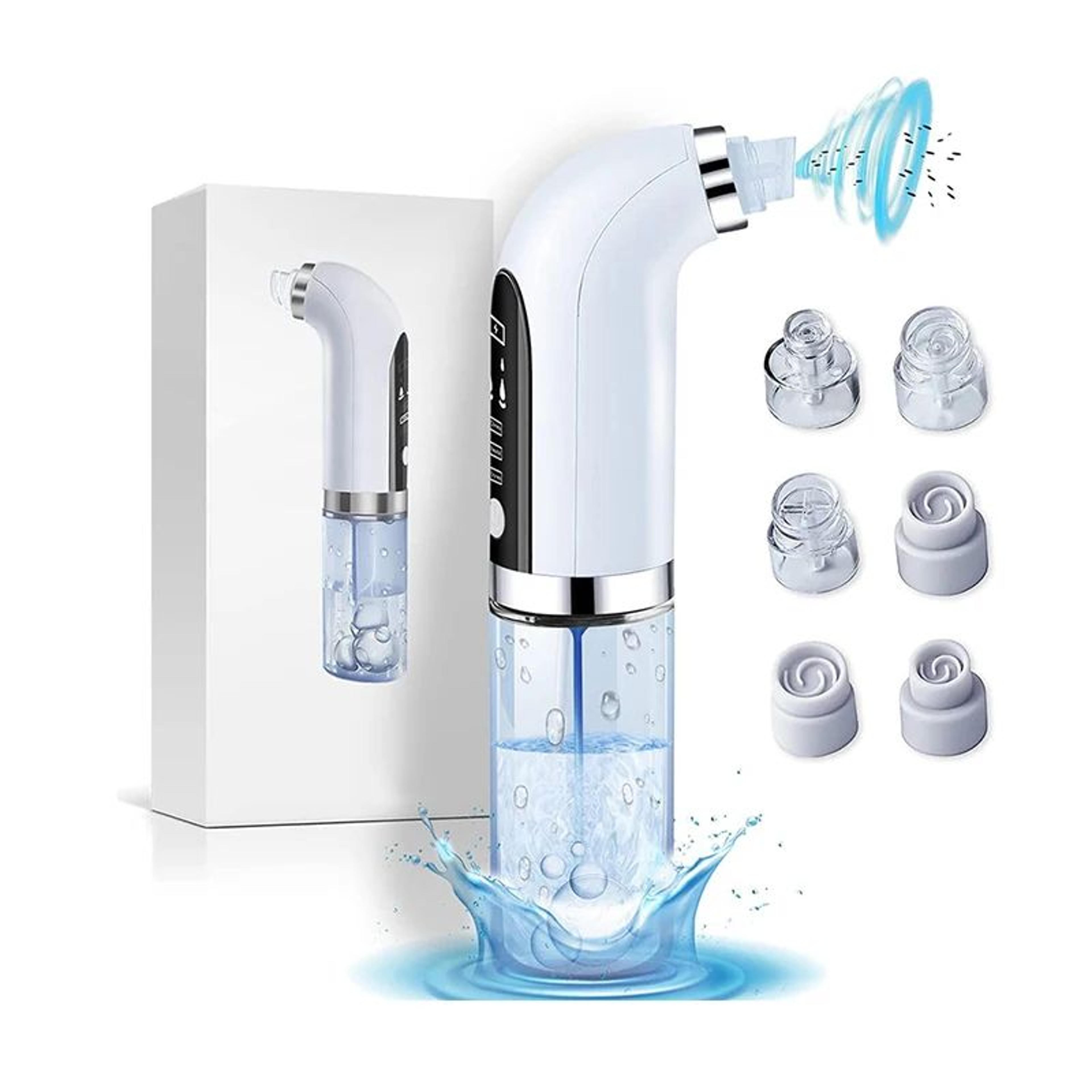 Micro Bubble Blackhead Remover Pore Vacuum USB Rechargeable Facial Cleanser 4