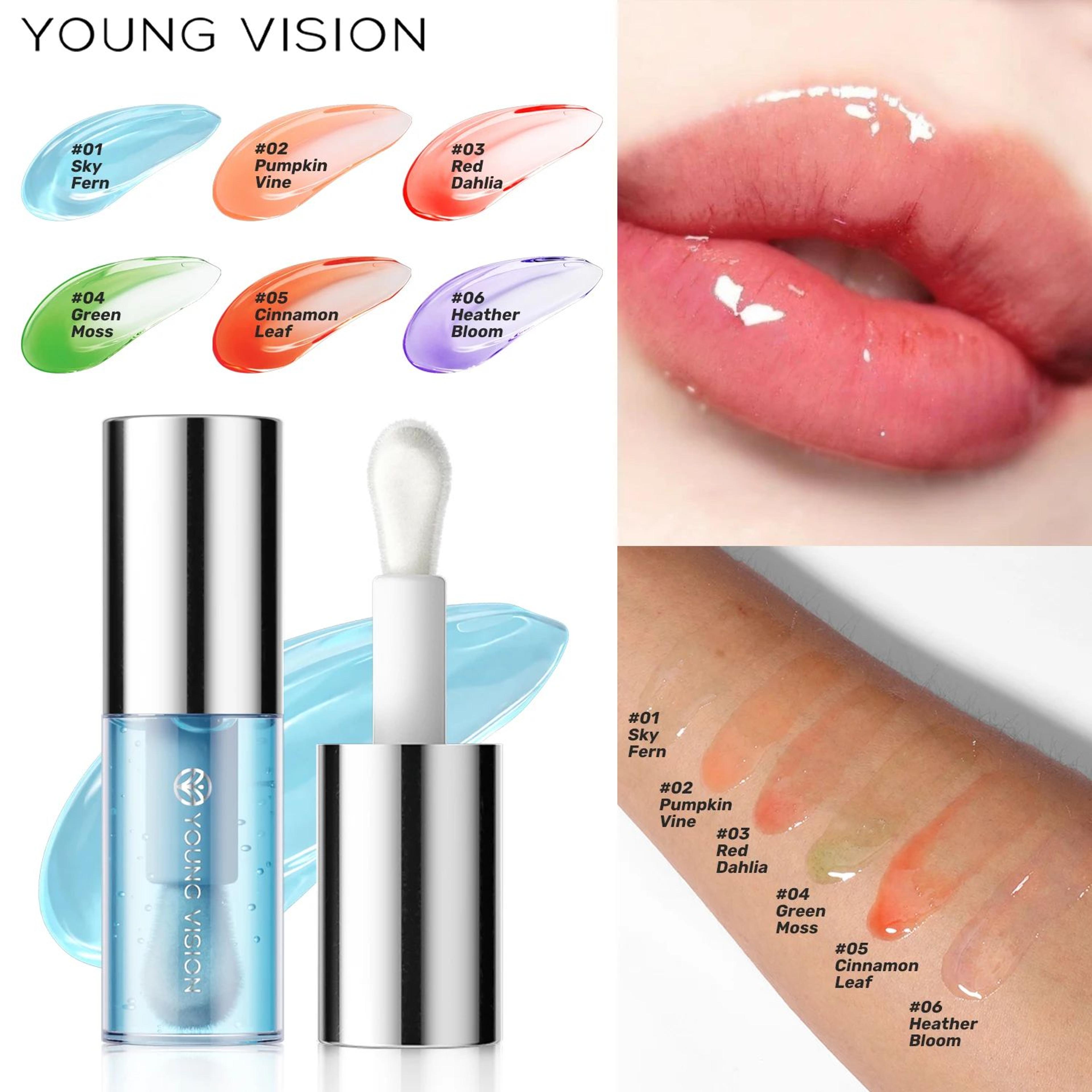 6Color Hydrating Lip Oil Mirror Shine Pearl Lip Gloss 5