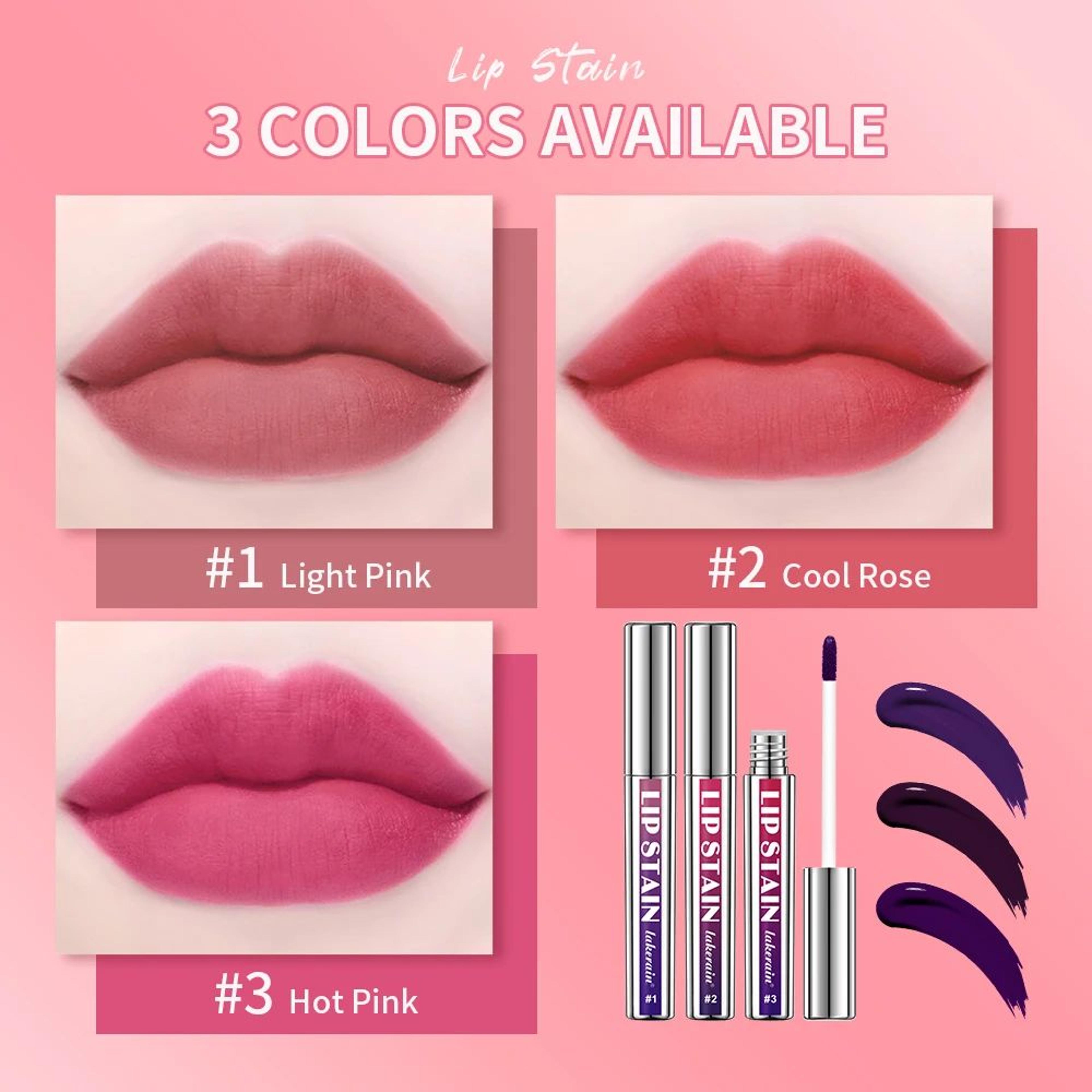 24Hour PeelOff Lip Stain Matte WaterResistant Lip Tint 5