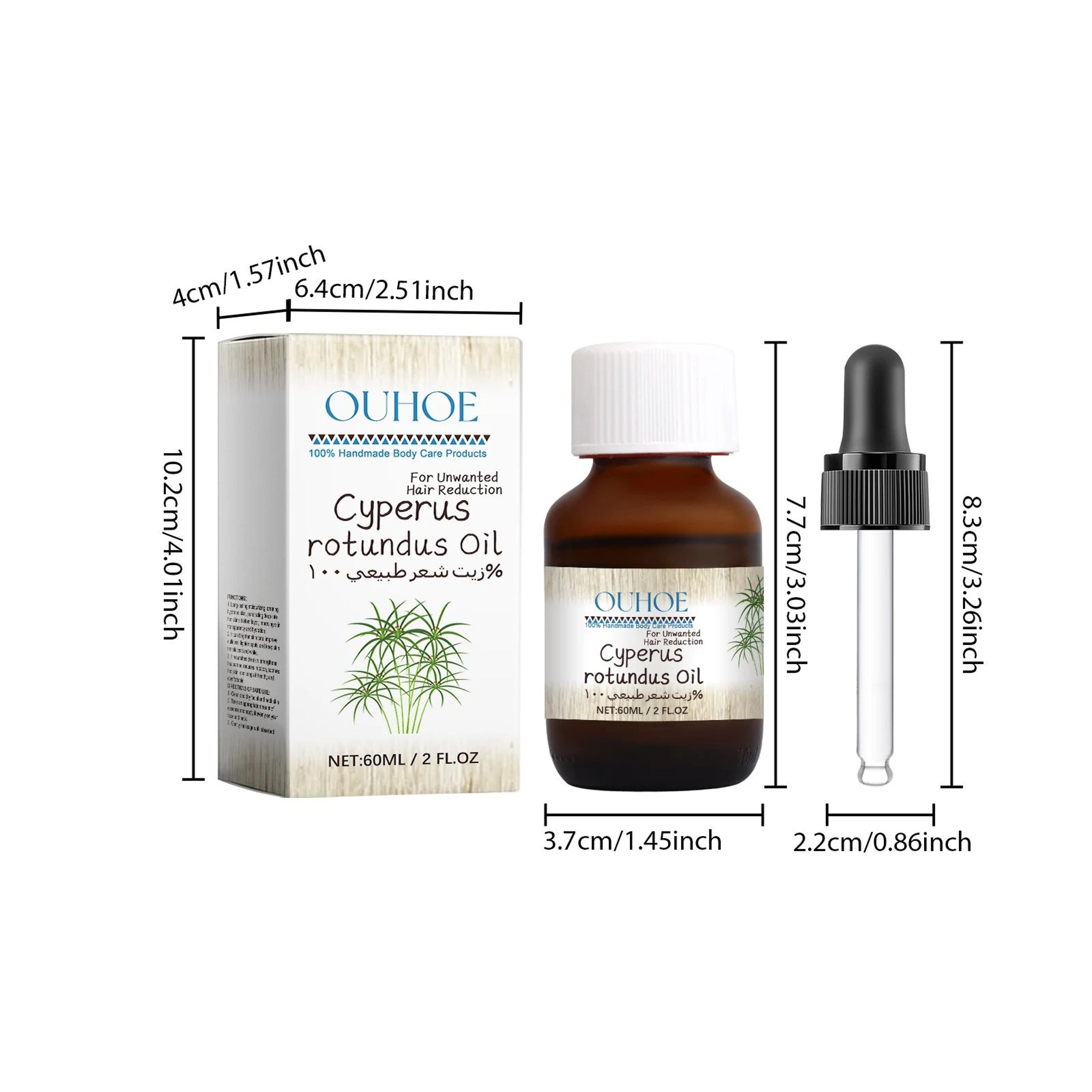 Cyperus Rotundus Hair Reduction Oil For Smooth Post Hair Removal Skin 2