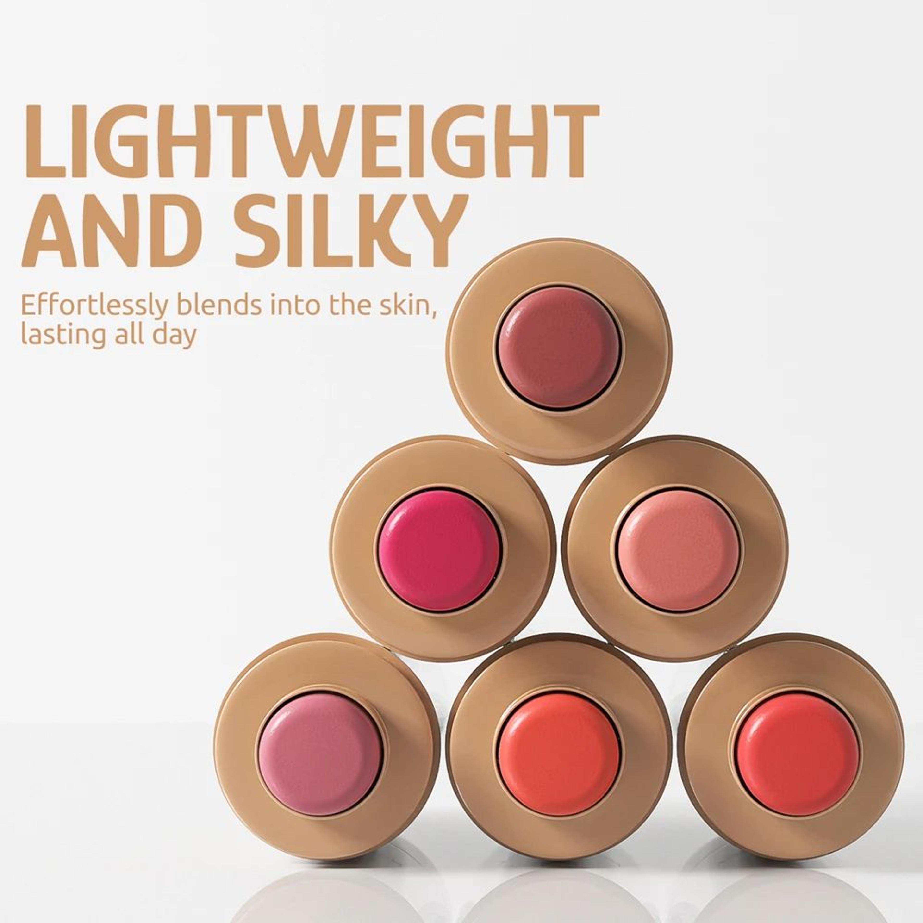 3in1 Matte Cream Blush Stick For Lips Cheeks And Eyes 4