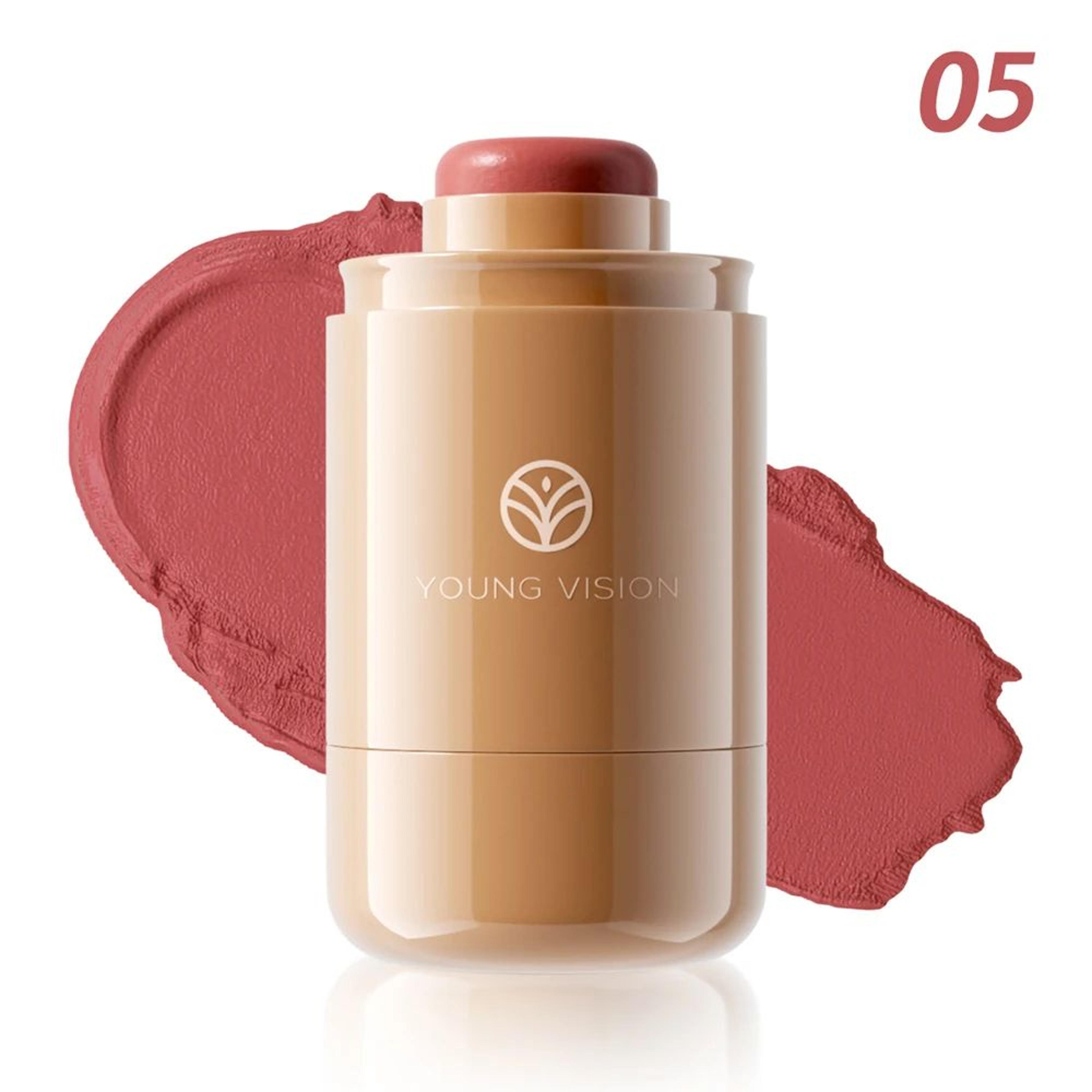 3in1 Matte Cream Blush Stick For Lips Cheeks And Eyes 8