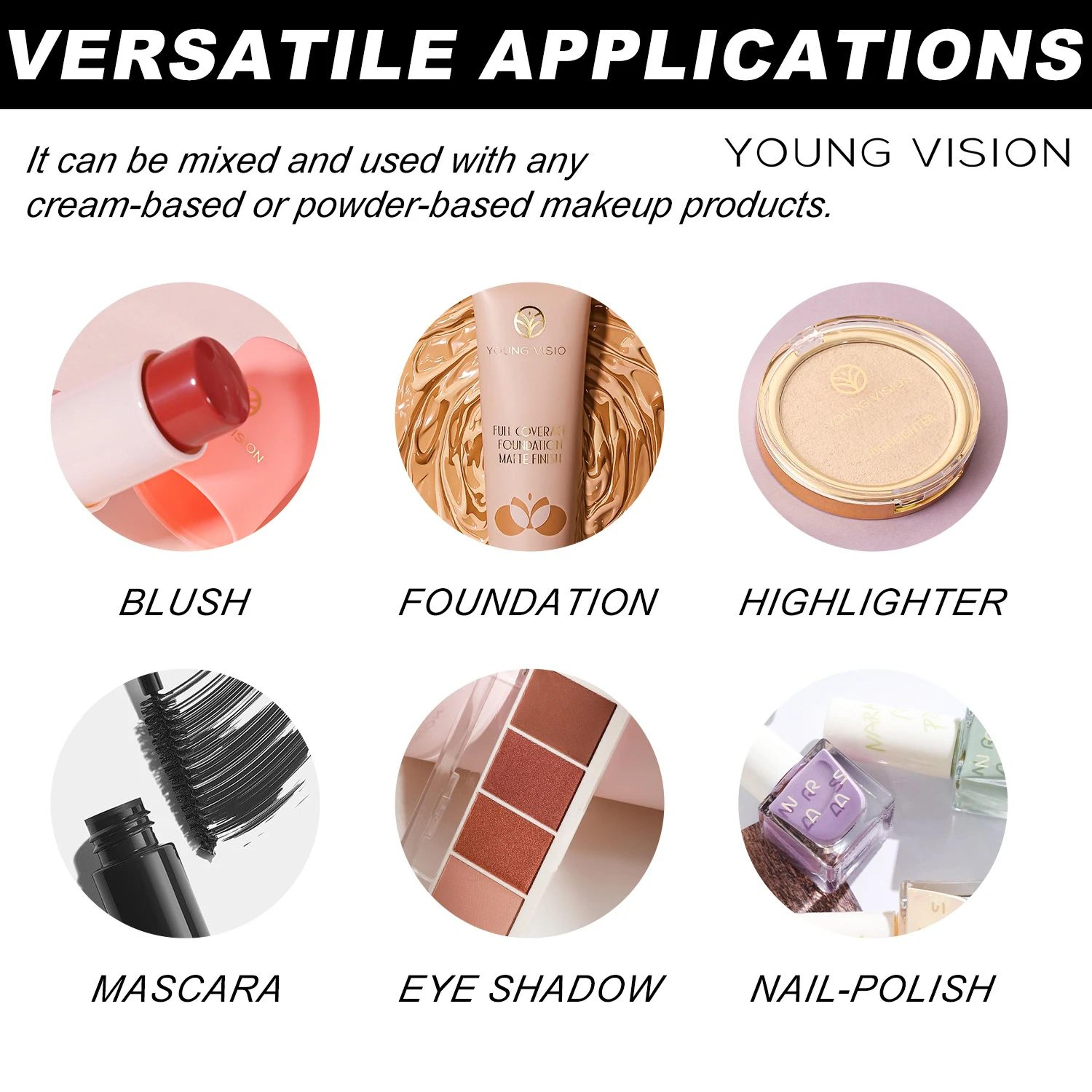 MultiUse Makeup Mixing Liquid For Eyeliner Blush Eyeshadow And Nail Color 1
