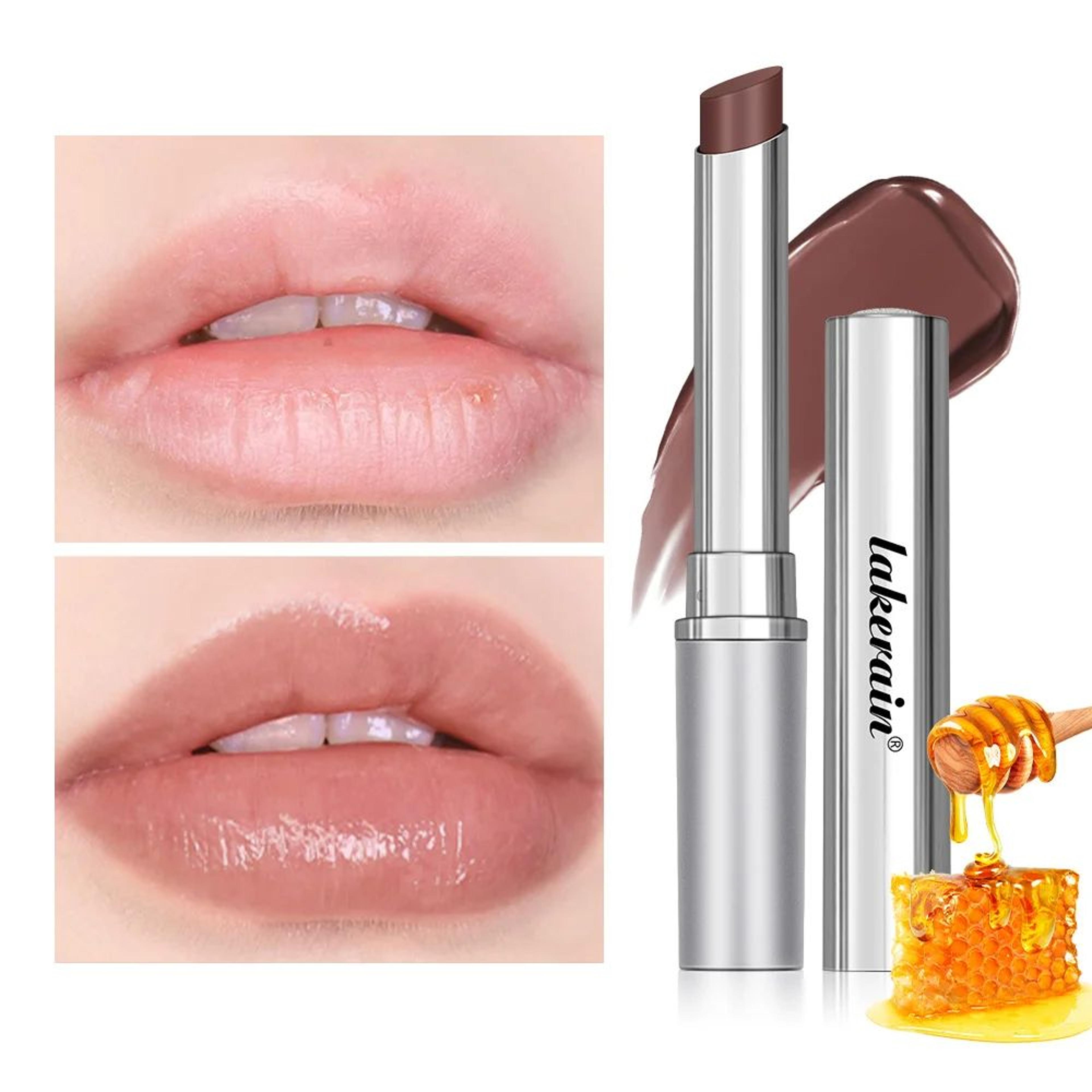 Lakerain Honey Moisturizing Tinted Lip Balm With Buildable Sheer Color 8