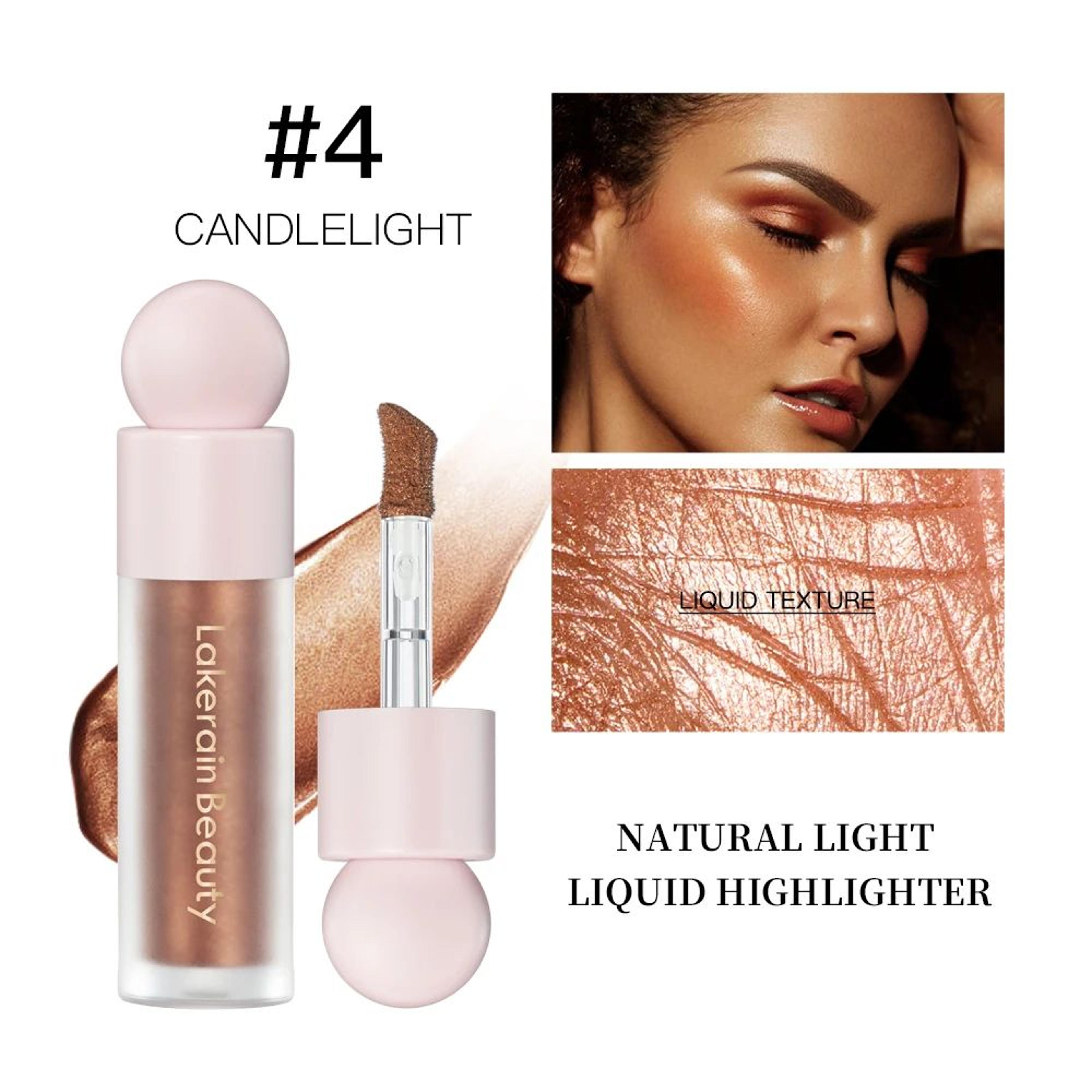 4Color Liquid Highlighter Bronzer For Radiant Contour And Face Glow 6