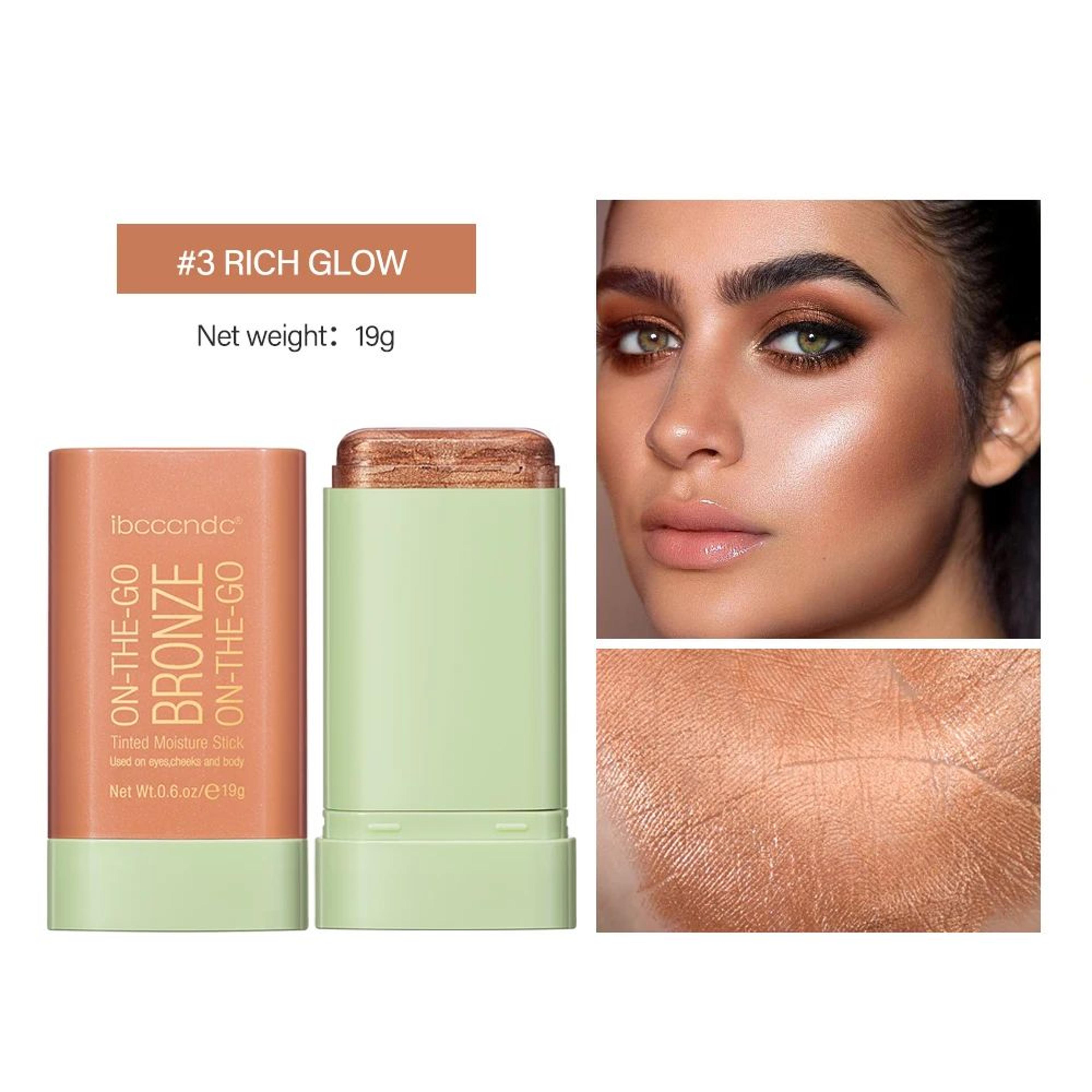 Pearl Glow Cream Highlighter Stick For Face Brightening And Contouring 7