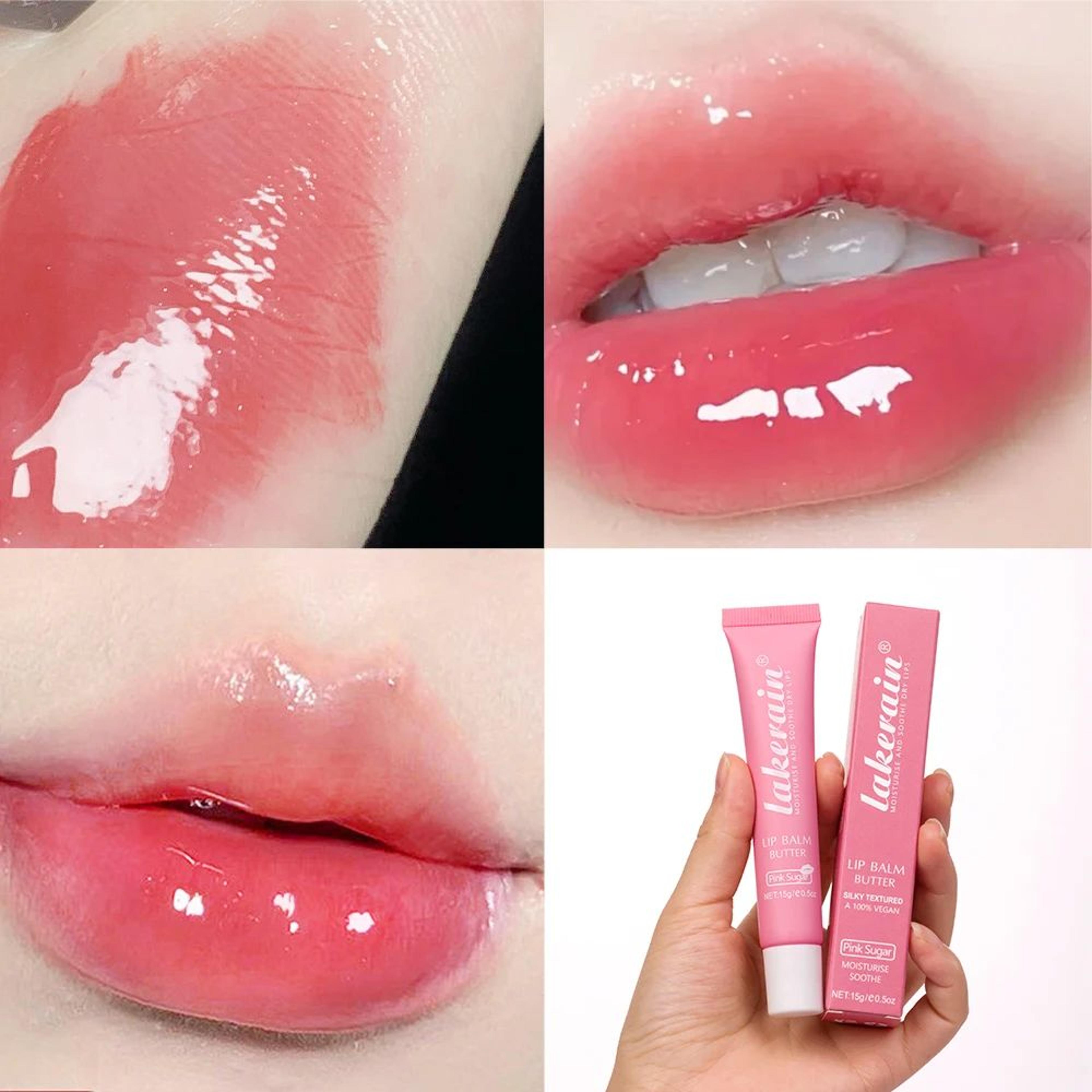 Crystal Jelly Lip Balm Butter Moisturizing Tinted Lip Oil Gloss 4