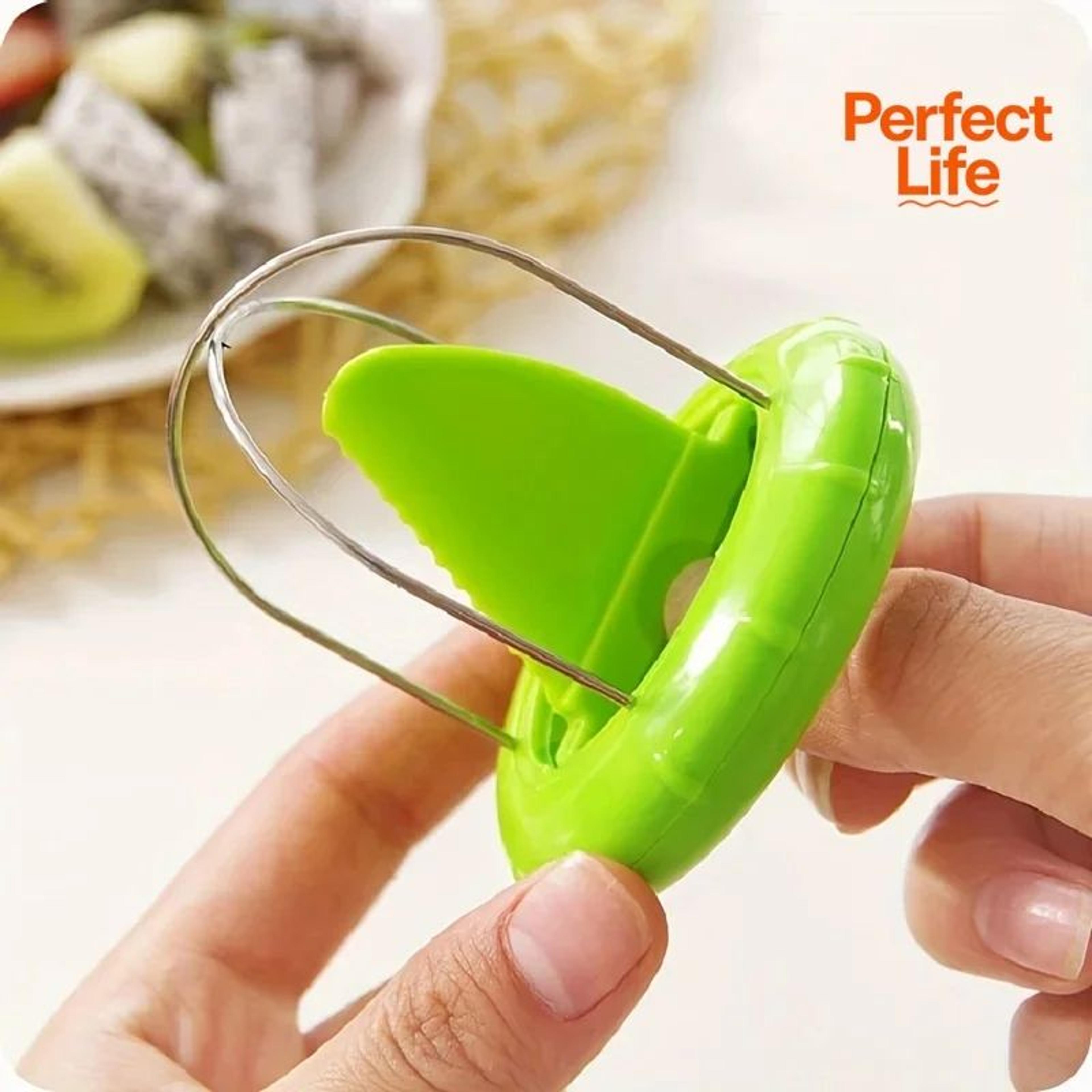 2in1 Stainless Steel Kiwi Cutter Peeler And Fruit Slicer 3