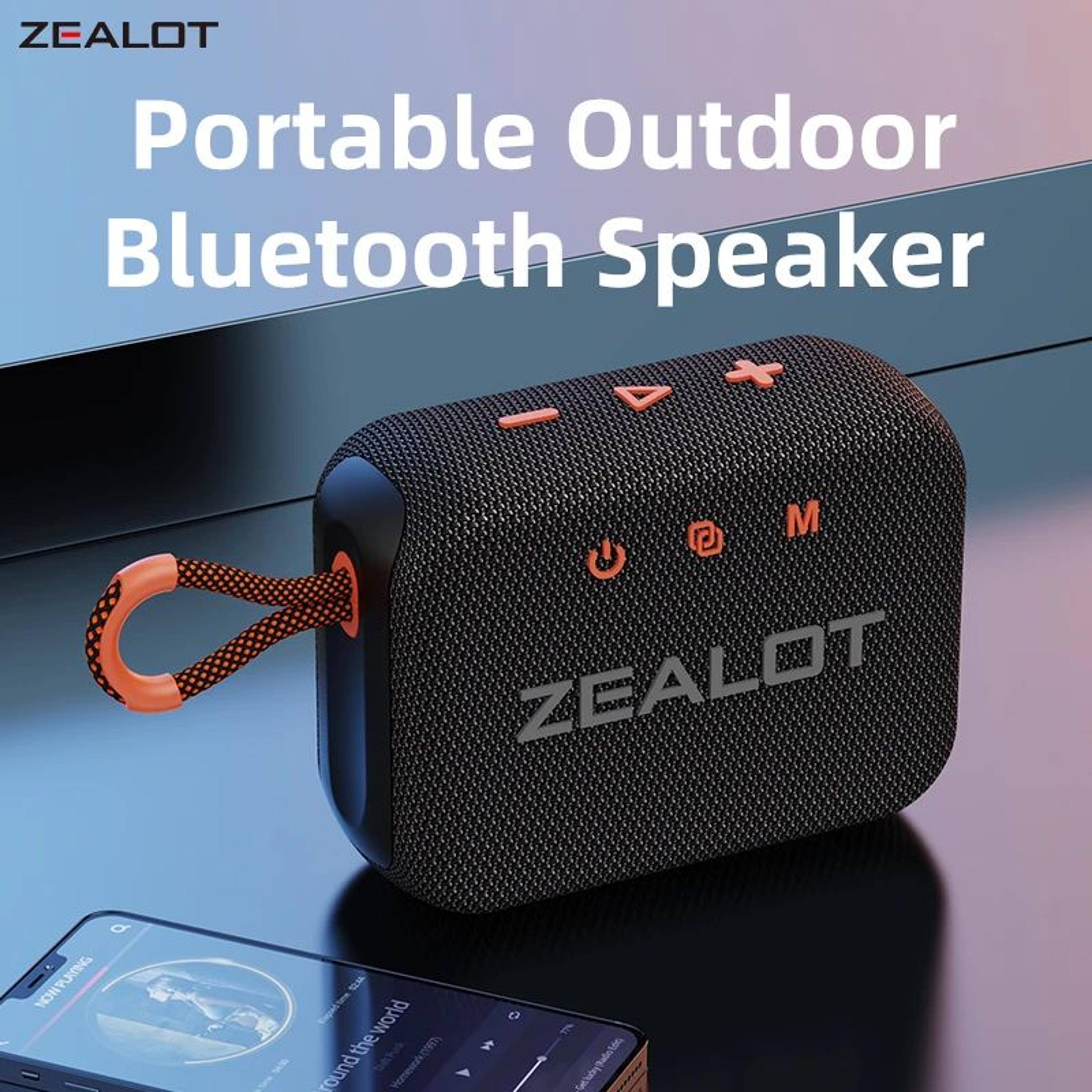 Portable Bluetooth Speaker With Dual Drivers IPX6 Waterproof Outdoor Stereo 4