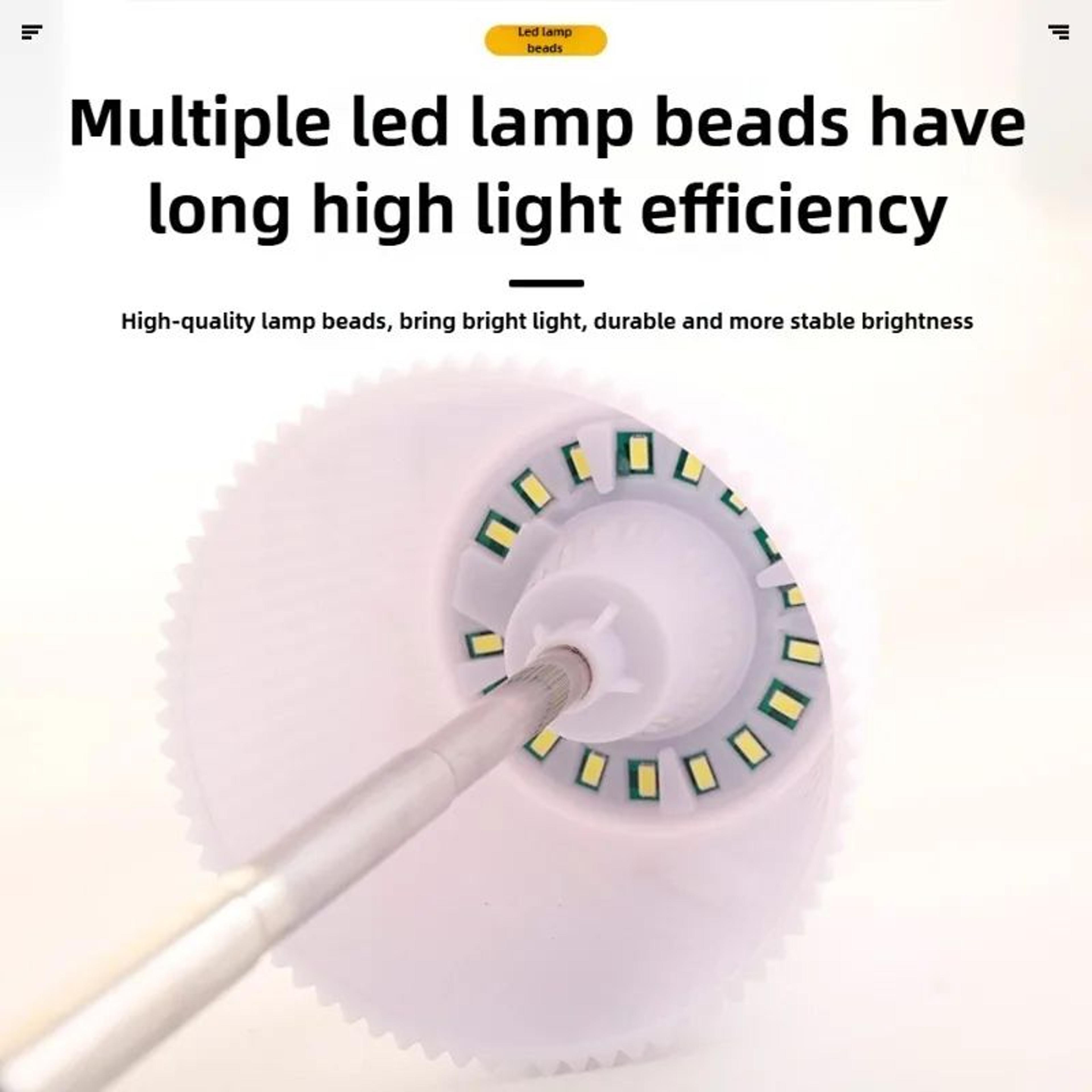 Mini Solar Rechargeable Folding Table Lamp For Outdoor Patio And Balcony Lighting 1