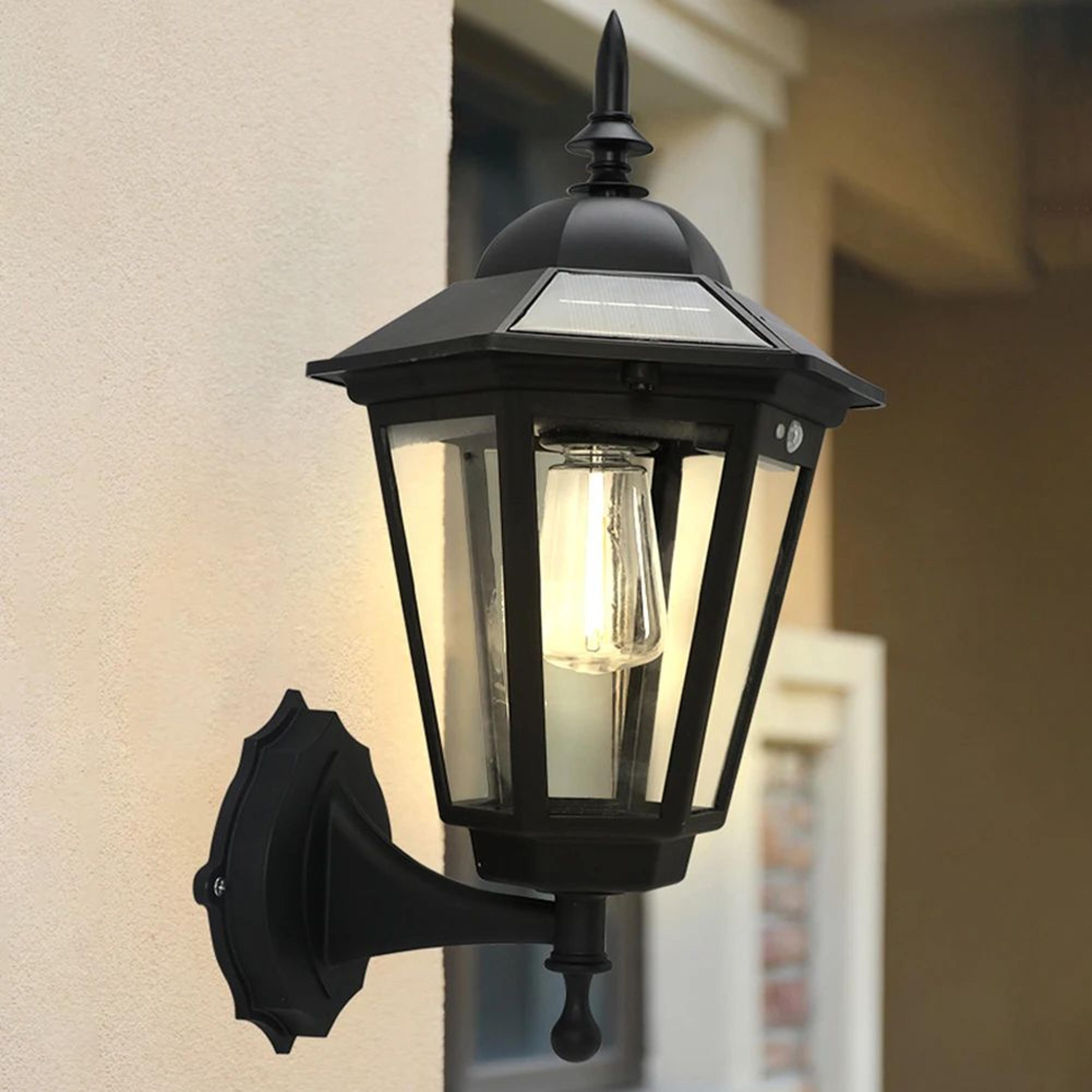 Solar Flame Hanging Lantern Outdoor Waterproof LED Light With 3 Lighting Modes 0
