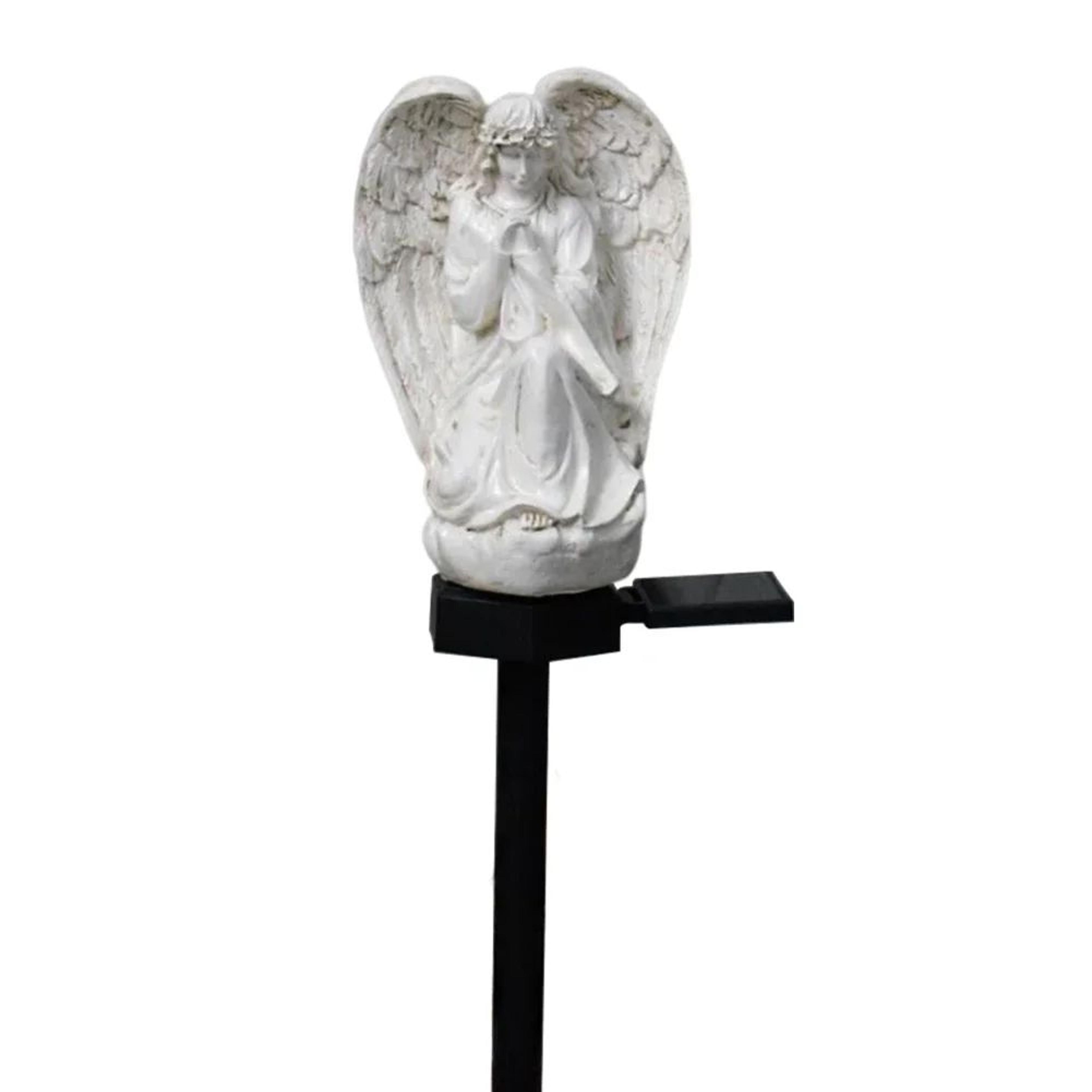 Solar Angel Garden Light Waterproof Resin Outdoor Lawn Decoration 6