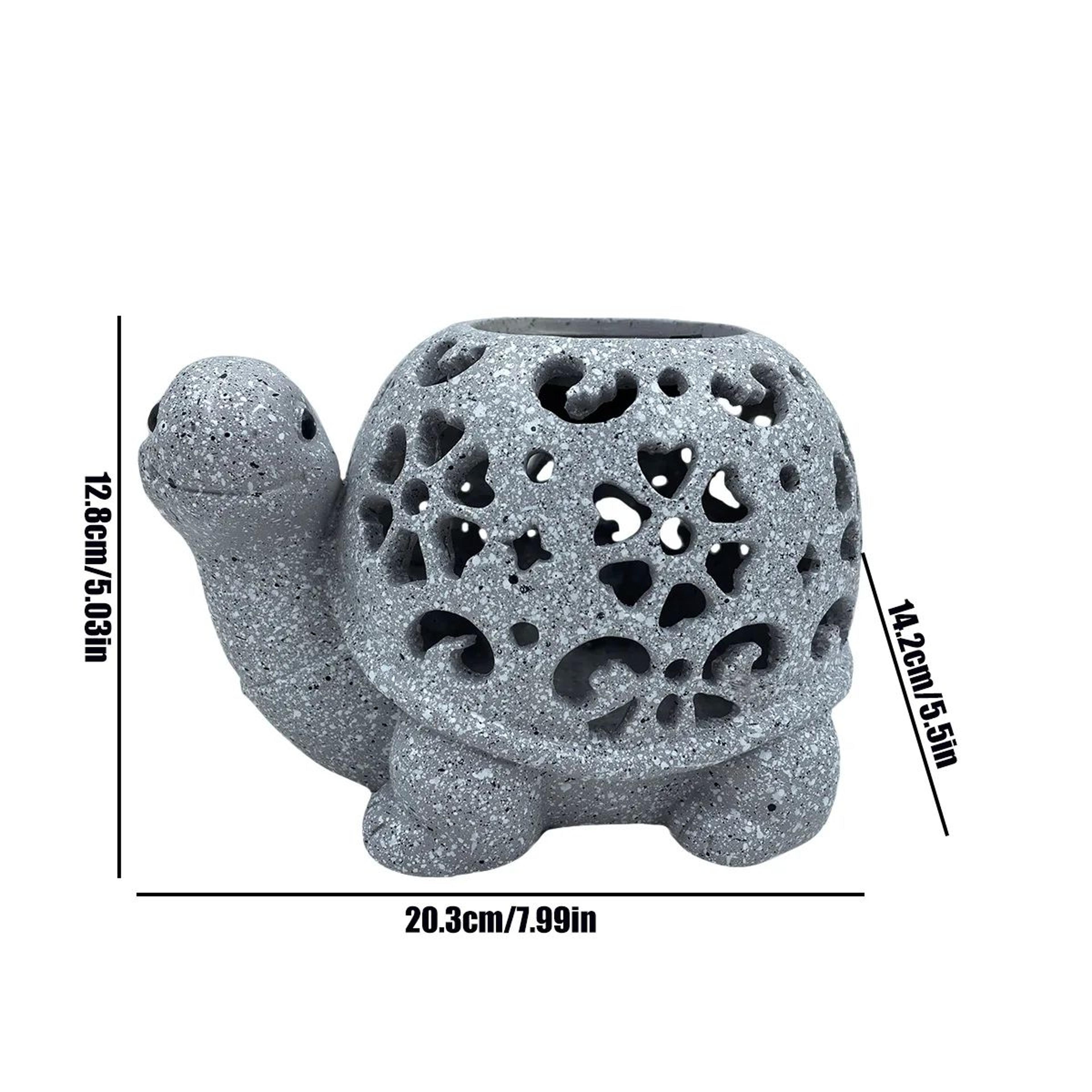 Solar Outdoor Garden Statue With LED Light For Patio Decor And Gifts 4