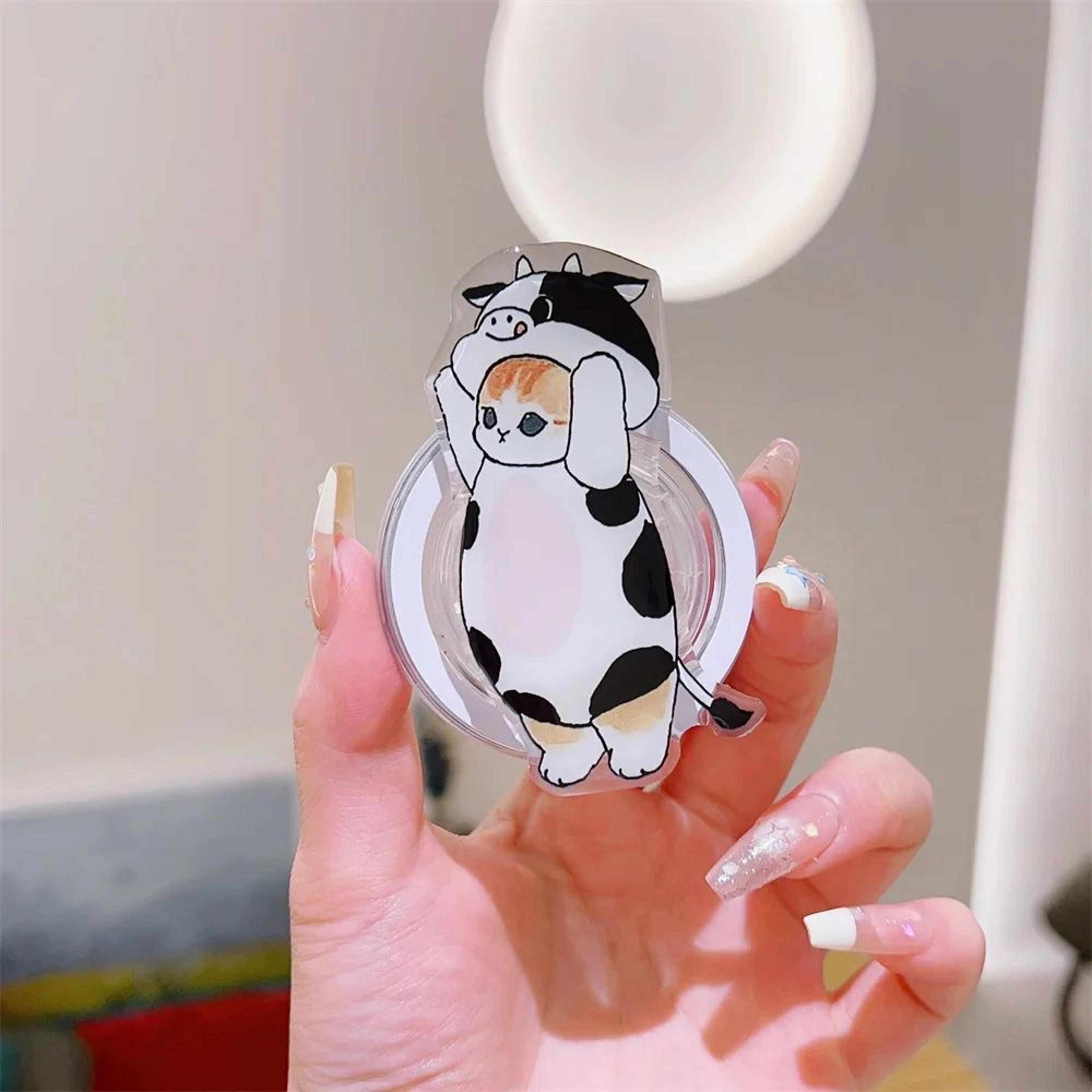Cute Korean Cartoon Magnetic MagSafe Phone Grip And Foldable Stand 11
