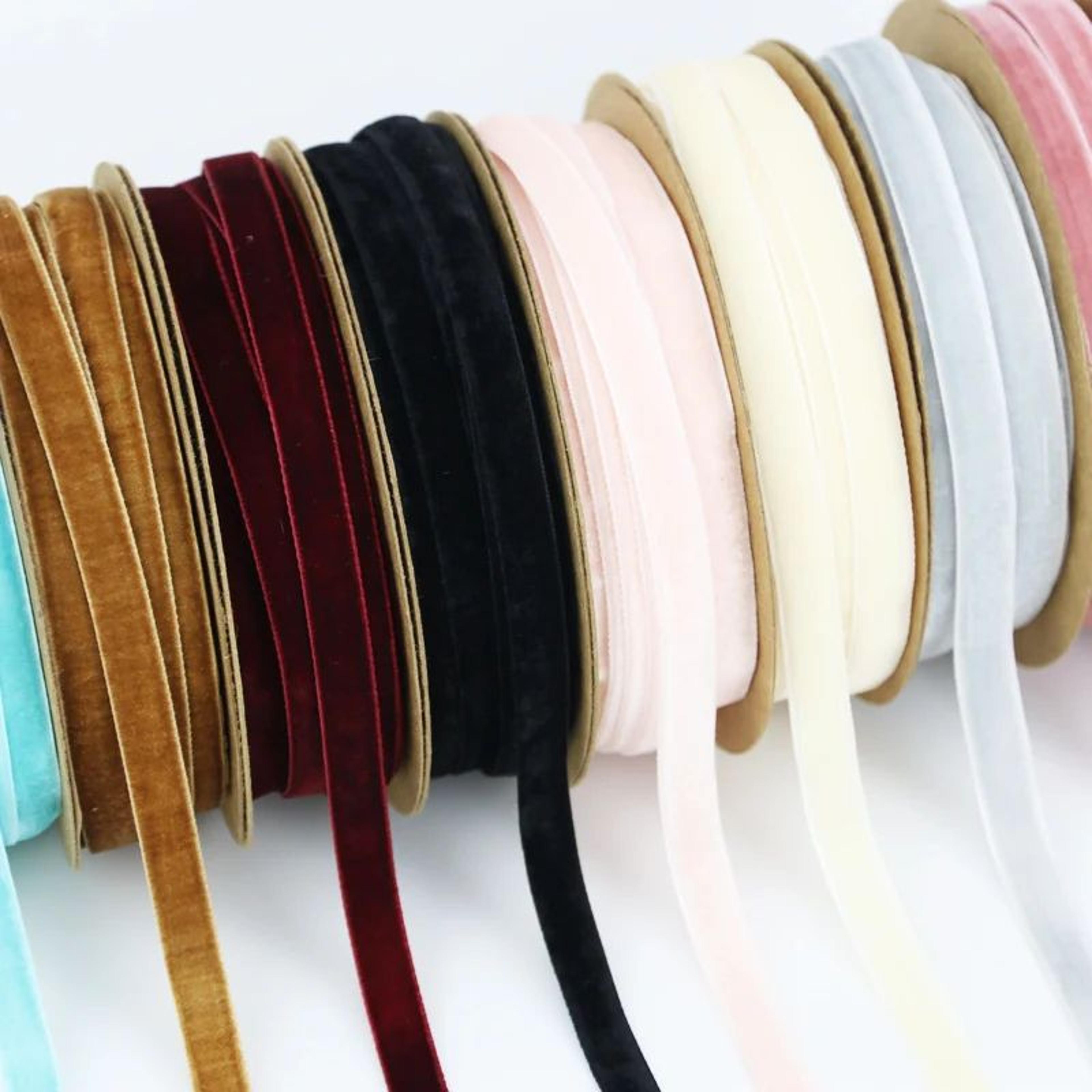 10mm velvet ribbon roll 10 meters for christmas gift wrapping and diy crafts