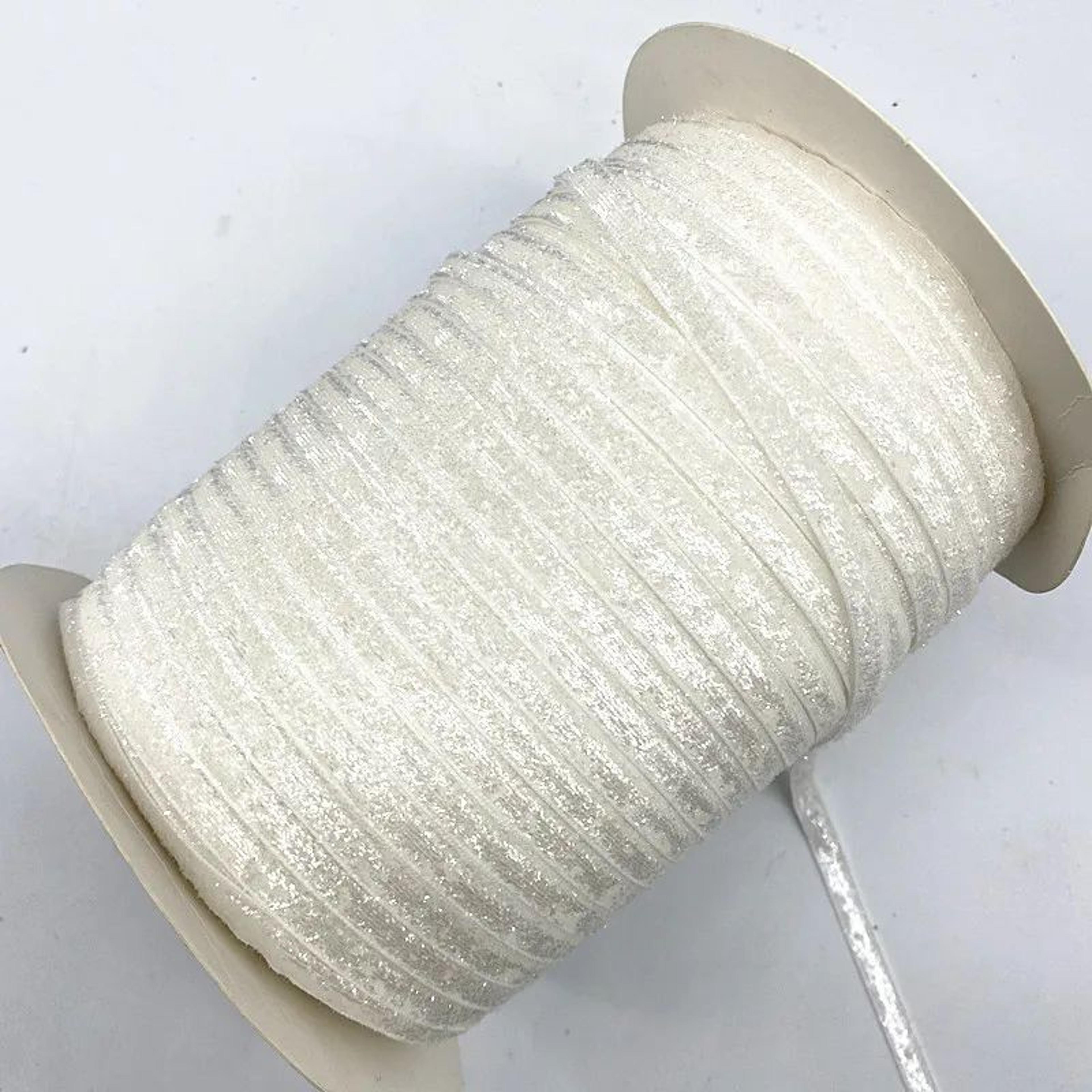 6mm Glitter Velvet Ribbon For DIY Hair Bows And Headband Decorations 8