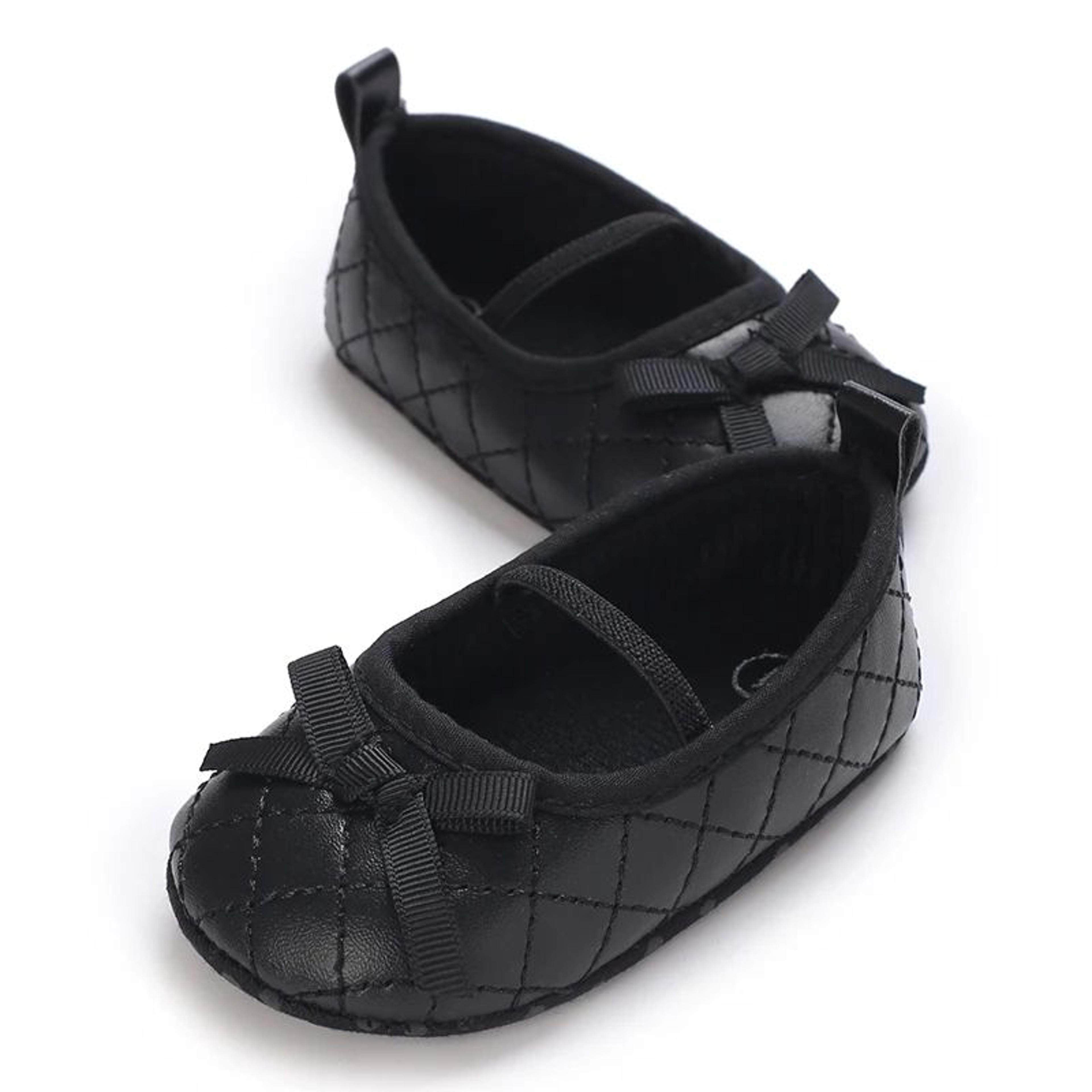 Baby Mary Jane Ballet Flats With Bow Soft Sole NonSlip Shoes 3