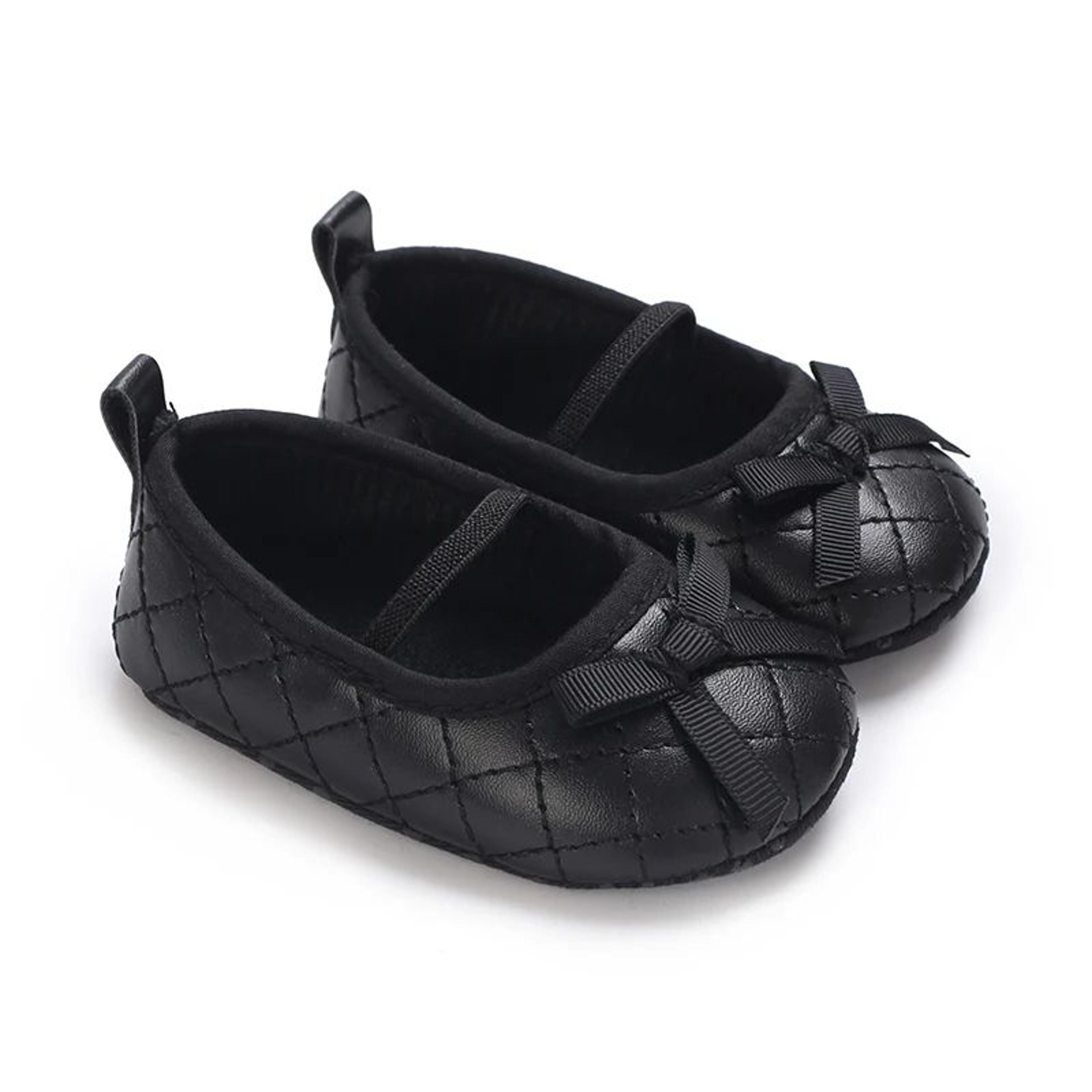 Baby Mary Jane Ballet Flats With Bow Soft Sole NonSlip Shoes 5