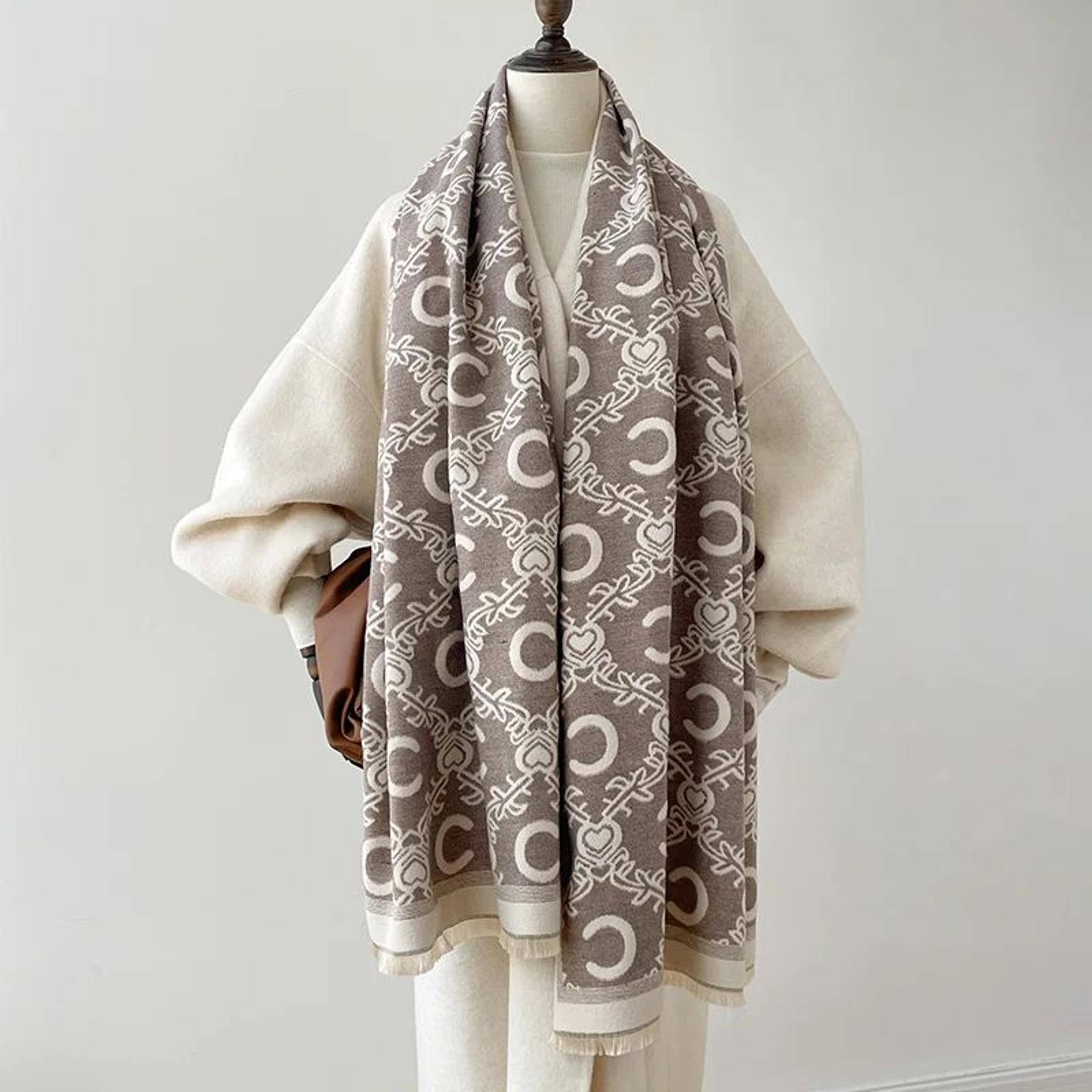 Womens Luxury Paisley Cashmere Style Scarf Warm Winter Shawl Wrap 1