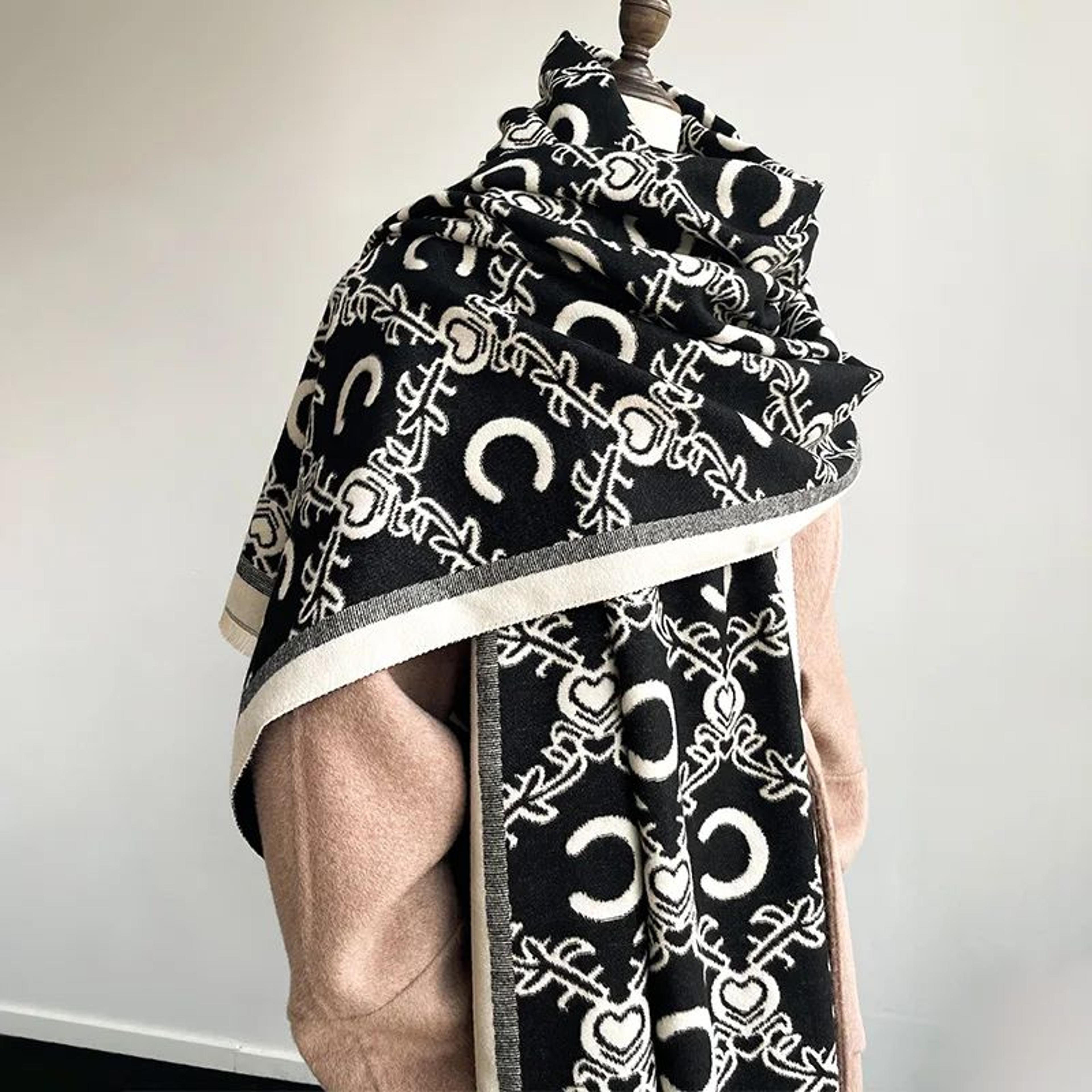Womens Luxury Paisley Cashmere Style Scarf Warm Winter Shawl Wrap 3