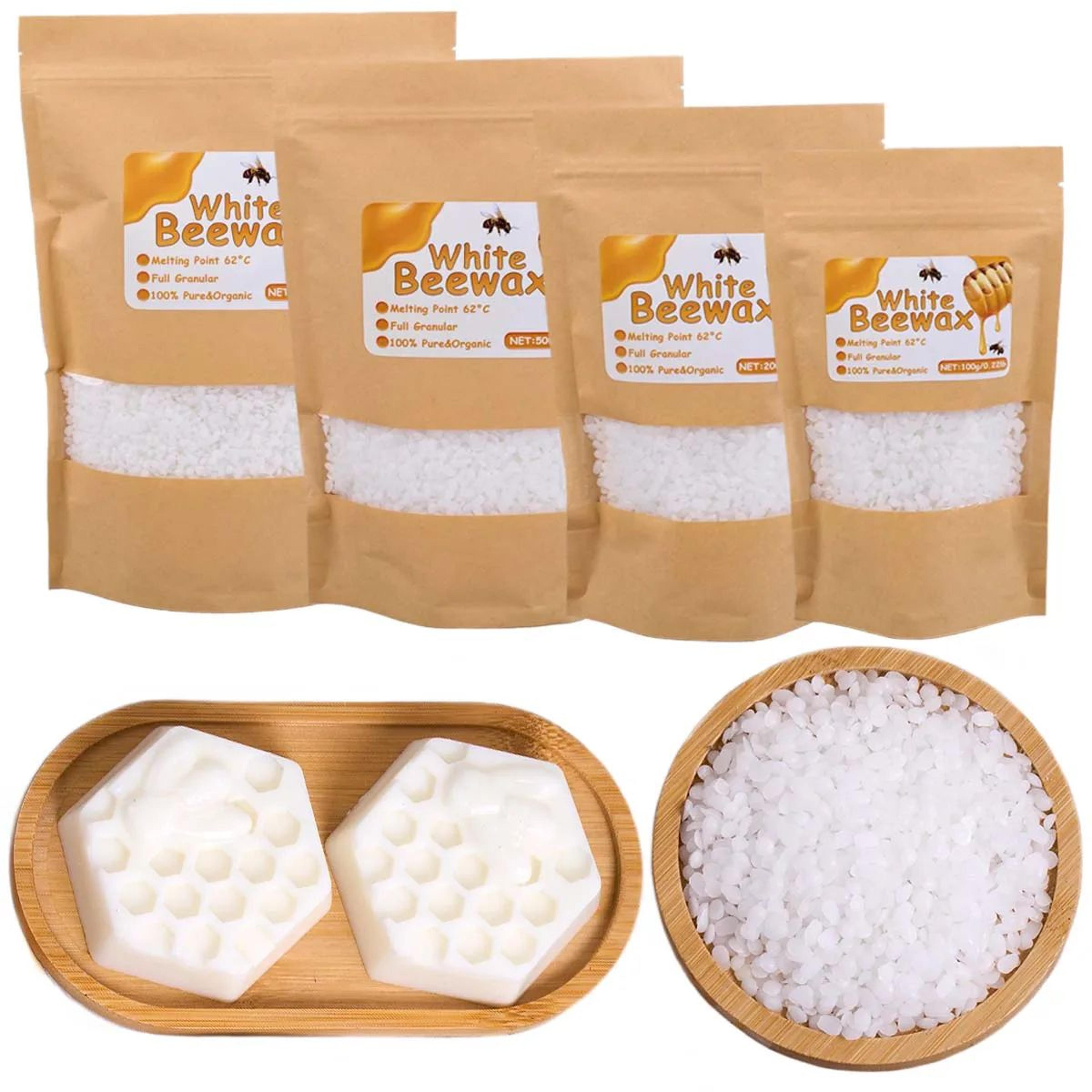 Natural White Beeswax Granules For DIY Candle Making And Handmade Crafts 3