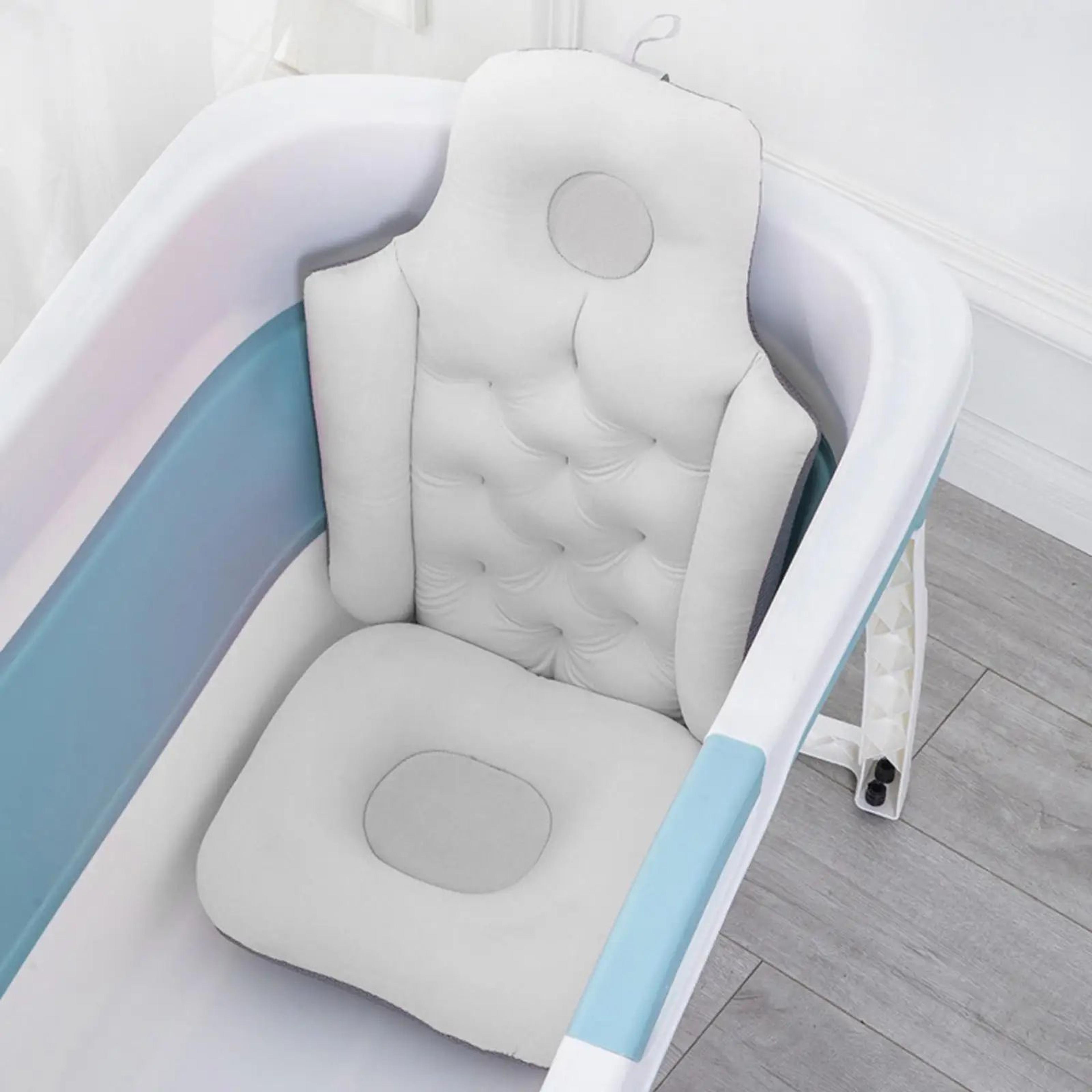 Full Body Ergonomic Bath Pillow With Soft Padded Neck And Back Support 2