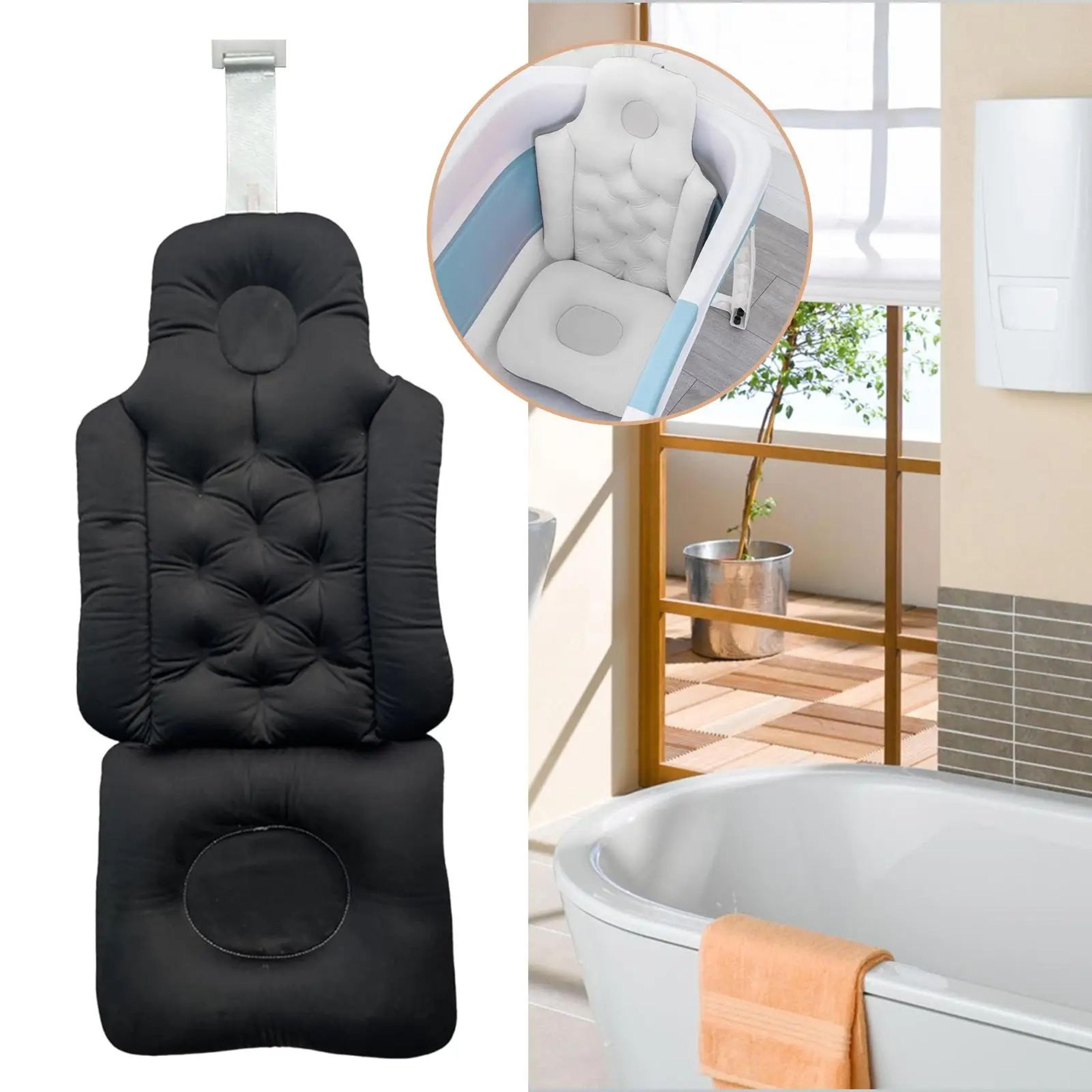 Full Body Ergonomic Bath Pillow With Soft Padded Neck And Back Support 3