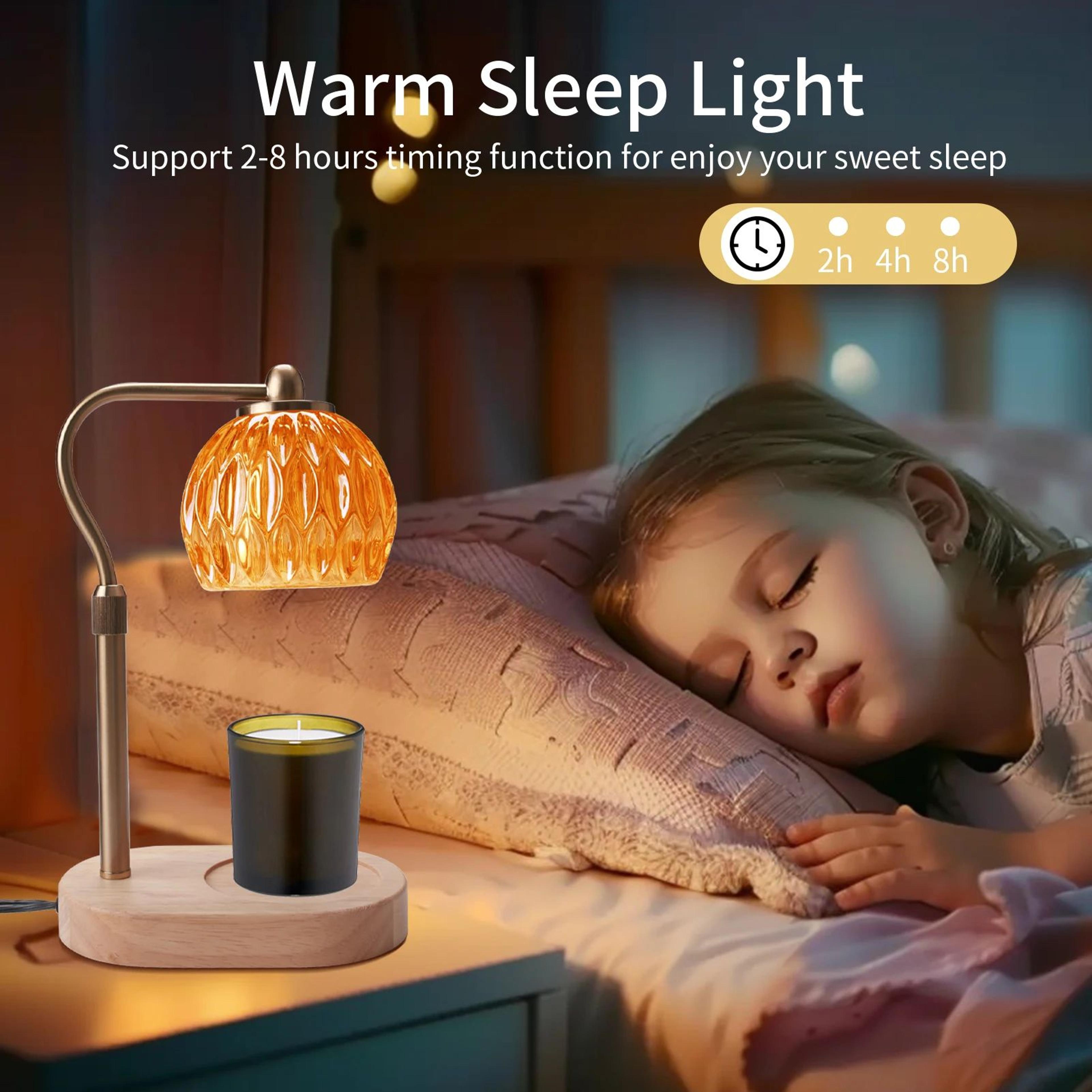Retro Adjustable Candle Warmer Lamp With Timer And Dimmer For Scented Candles 1
