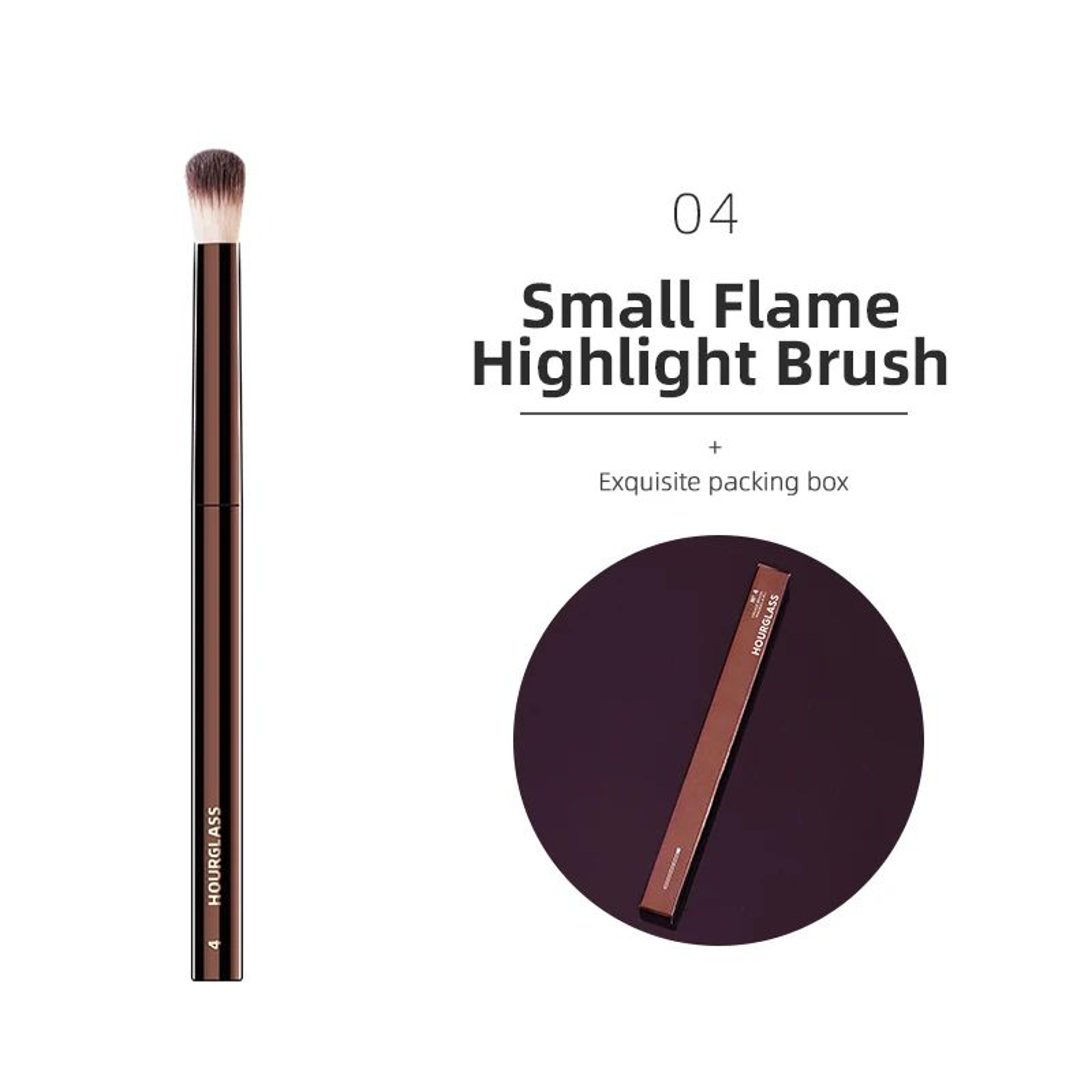 Hourglass Style Makeup Brushes For Foundation Powder Blush And Eye Makeup 9