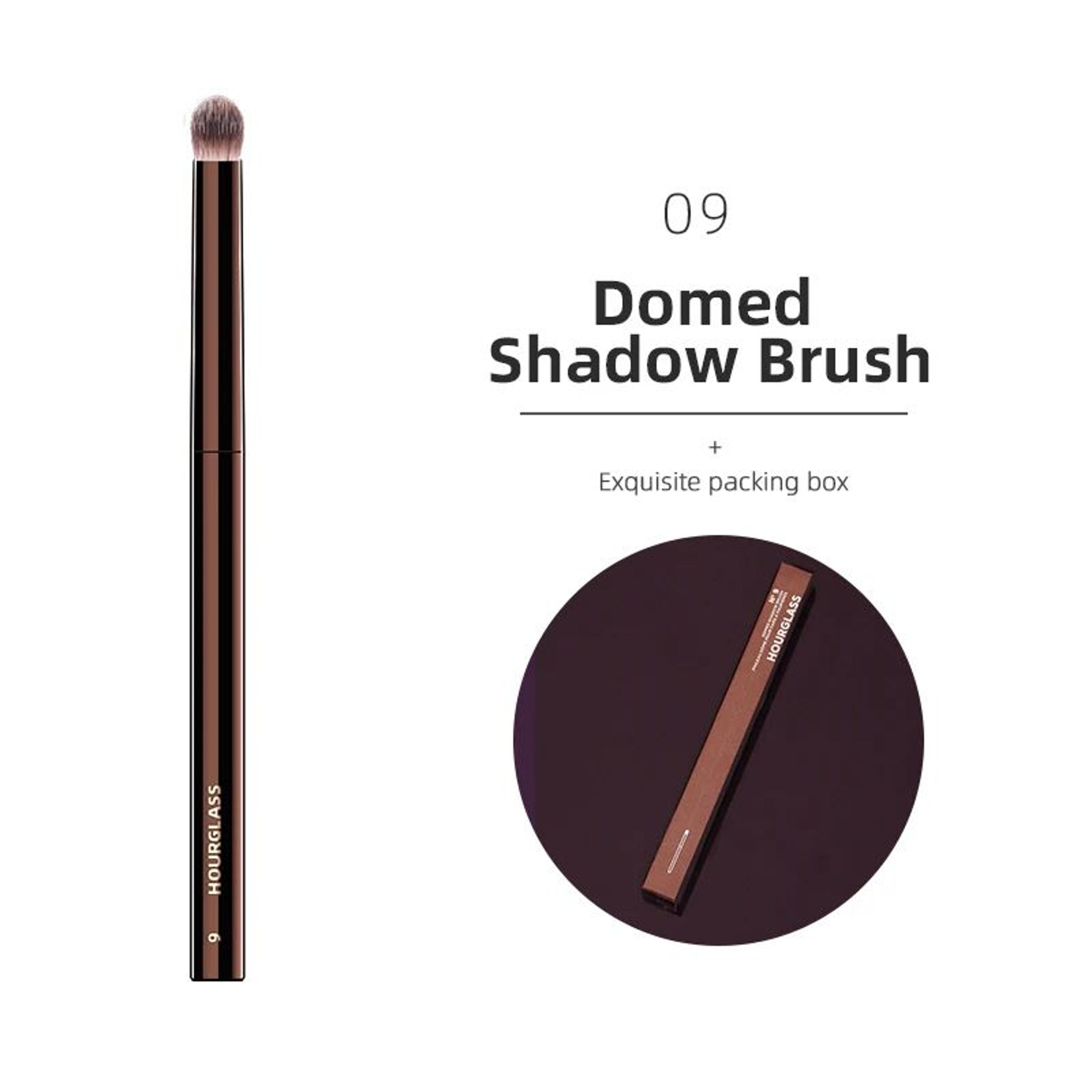 Hourglass Style Makeup Brushes For Foundation Powder Blush And Eye Makeup 10