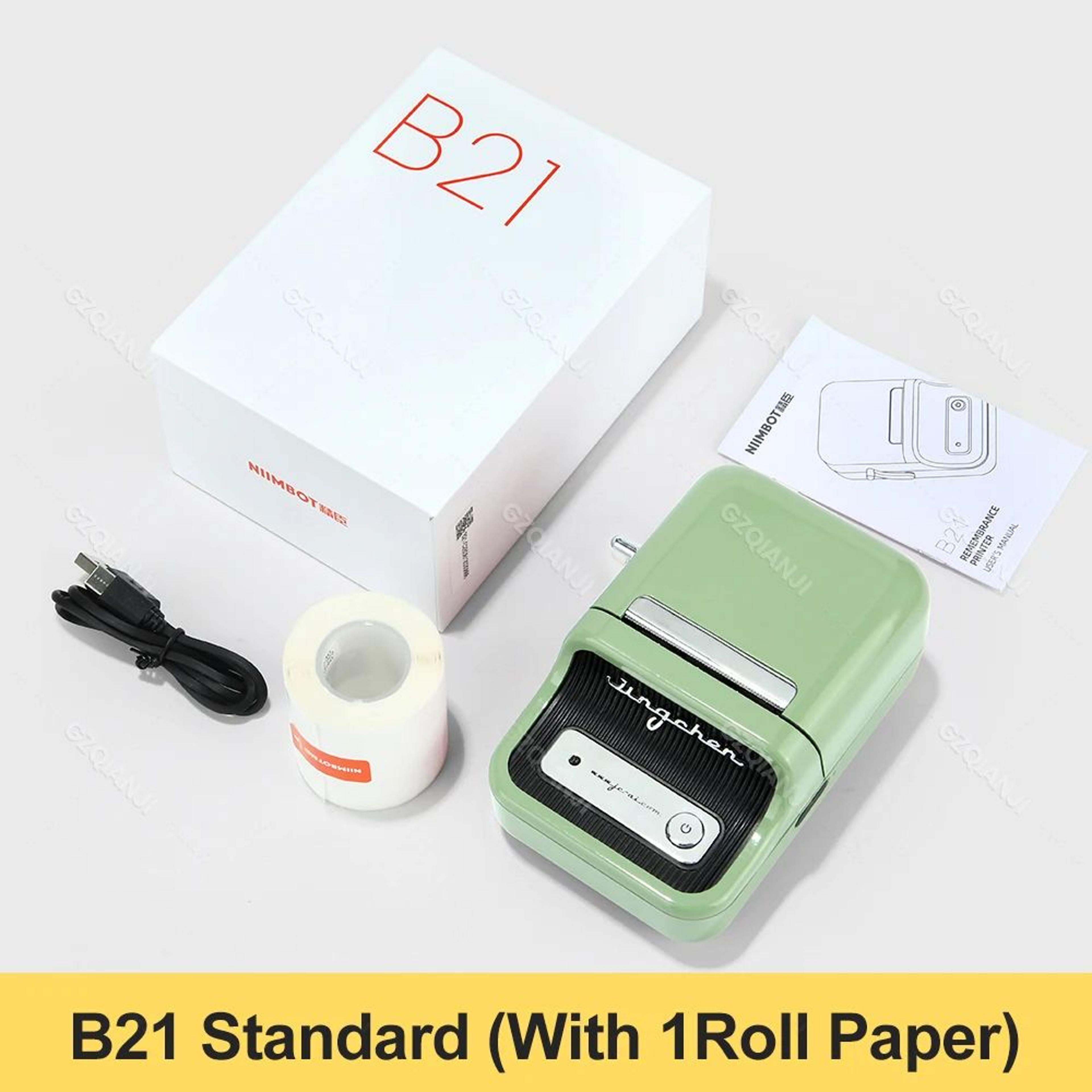 B21 Portable Bluetooth Thermal Label Printer For Barcode Jewelry And Home Organization 7