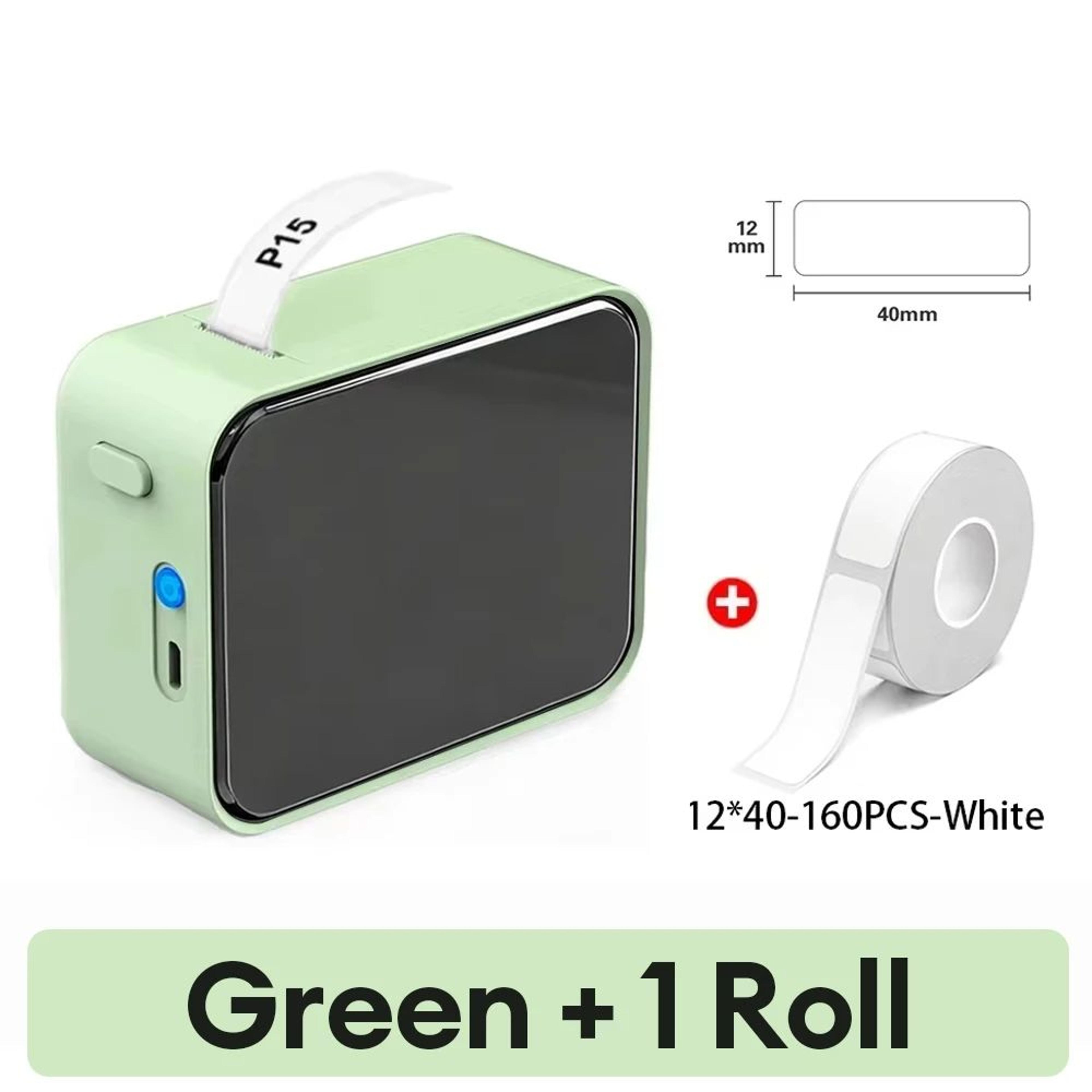 P15 Mini Bluetooth Thermal Label Printer Portable Wireless Sticker Maker 8