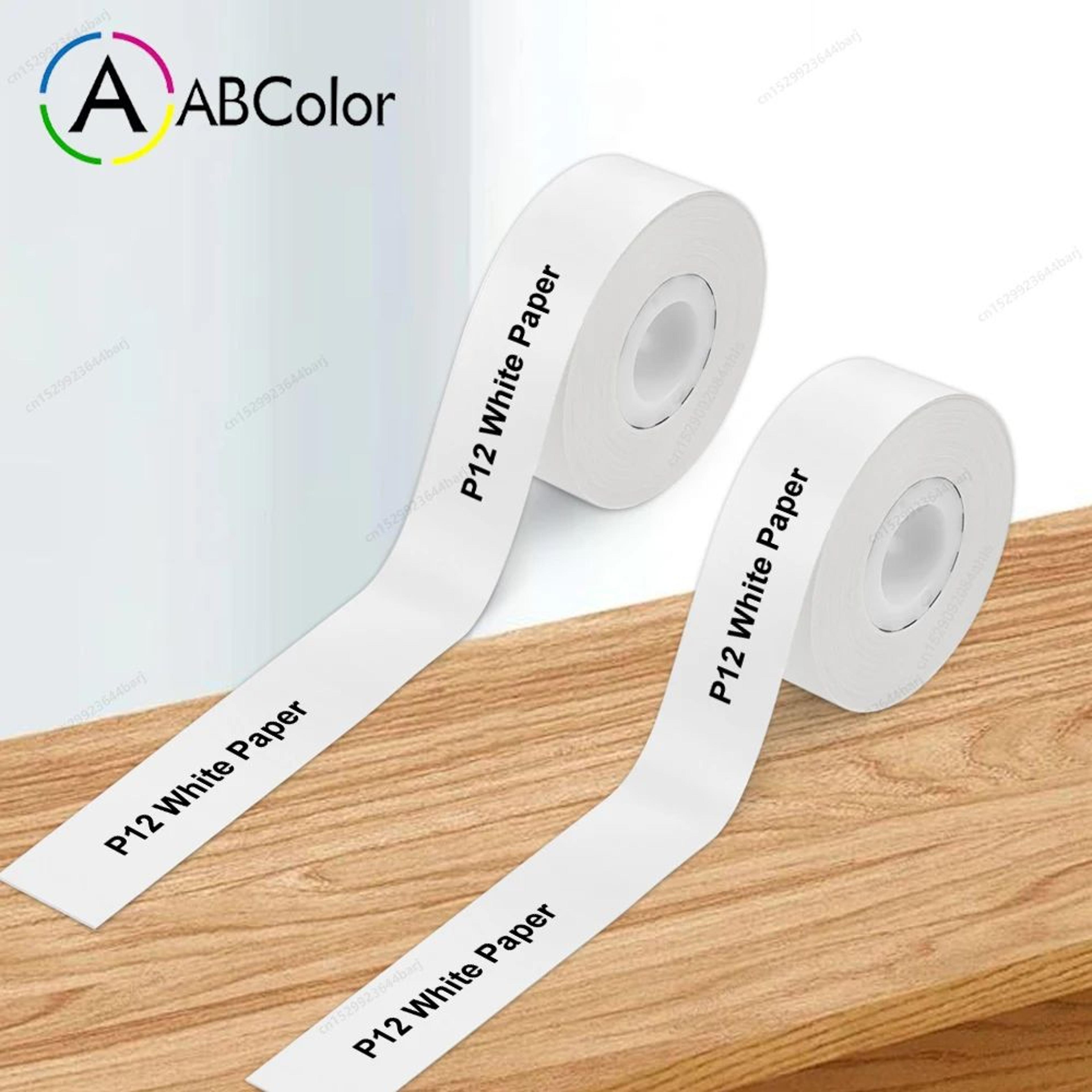 P12 Mini Portable Bluetooth Thermal Label Printer And Sticker Maker 8