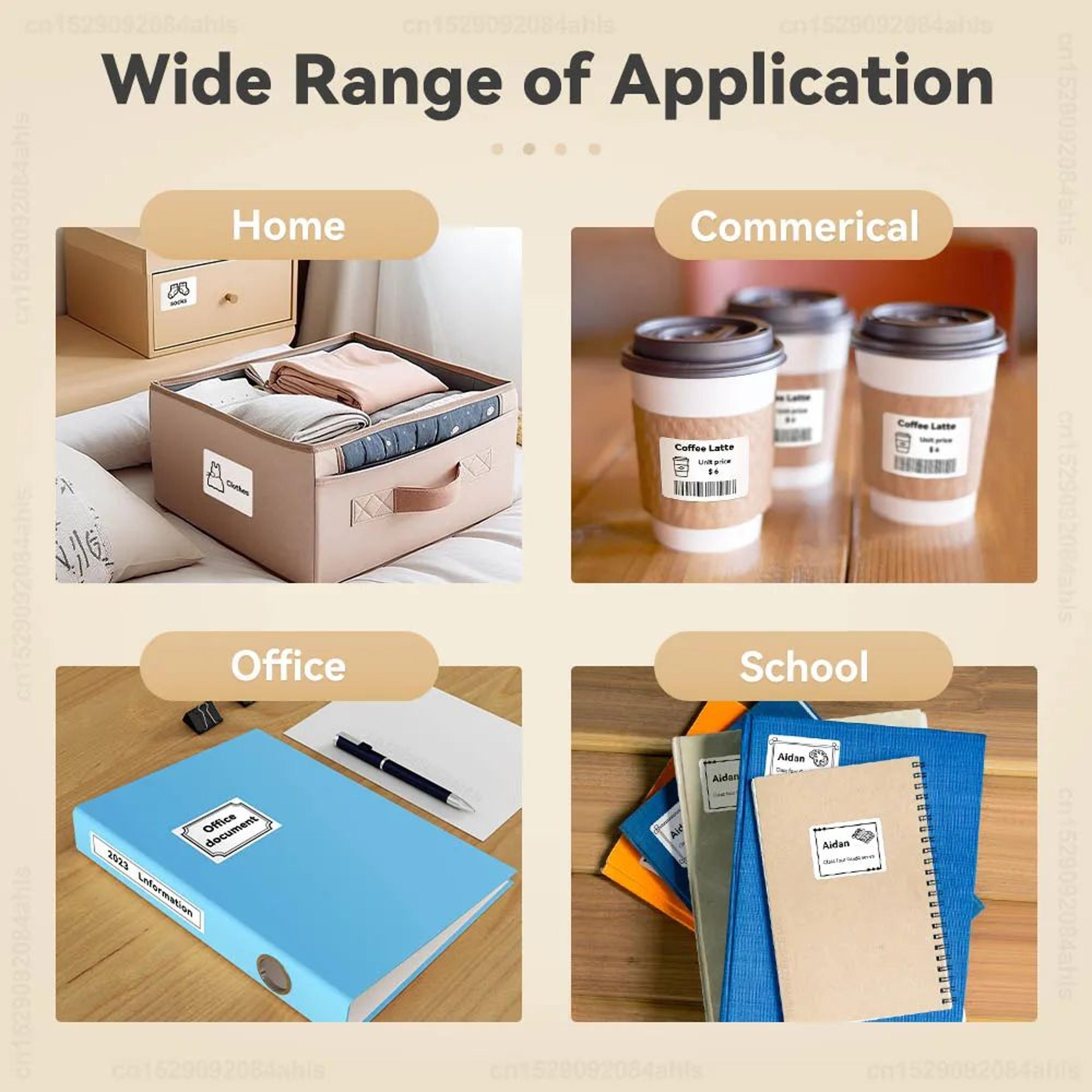 P50 Mini Portable Bluetooth Thermal Label Printer With SelfAdhesive Sticker Printing 4