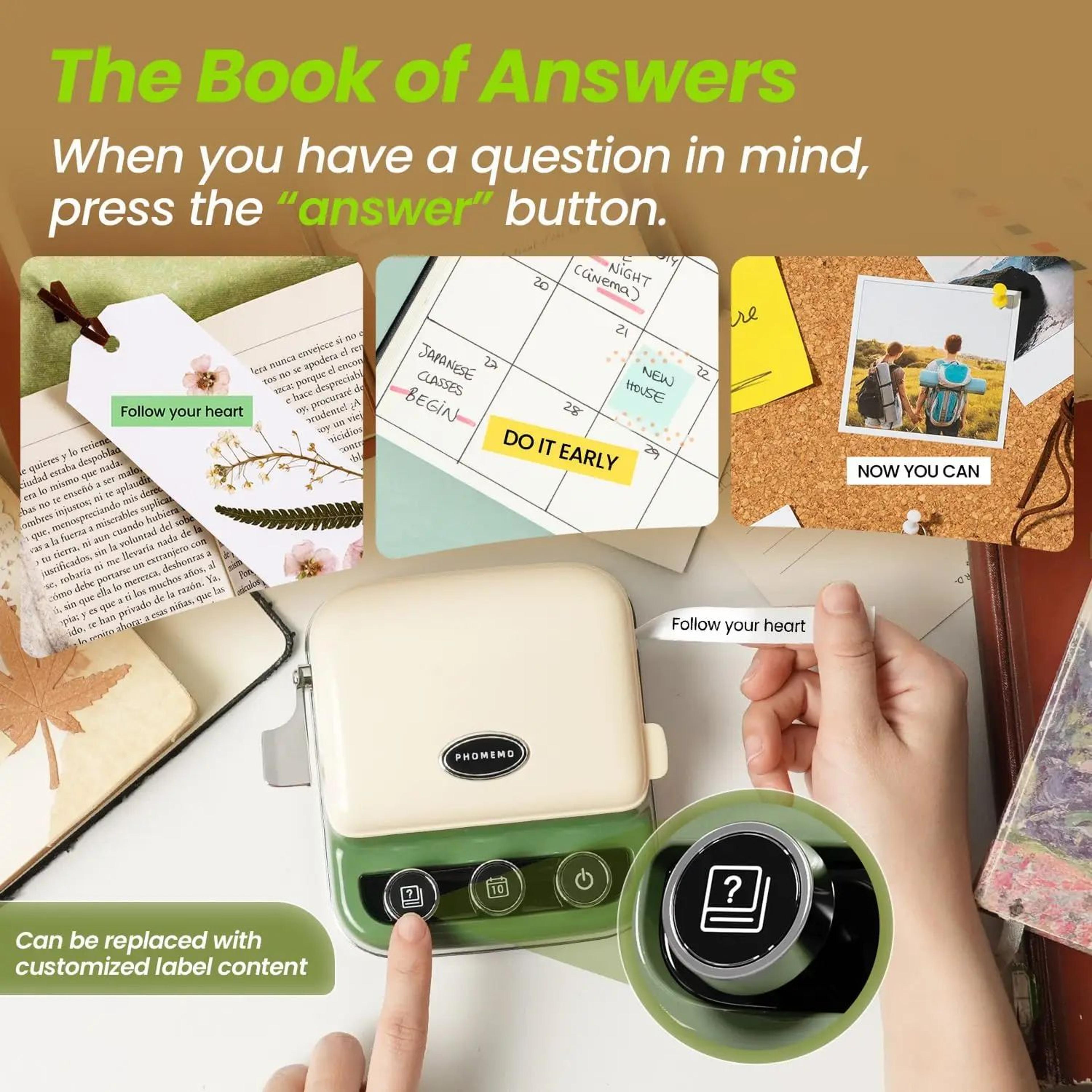 Portable Bluetooth Thermal Transfer Label Printer With Rechargeable Battery 0