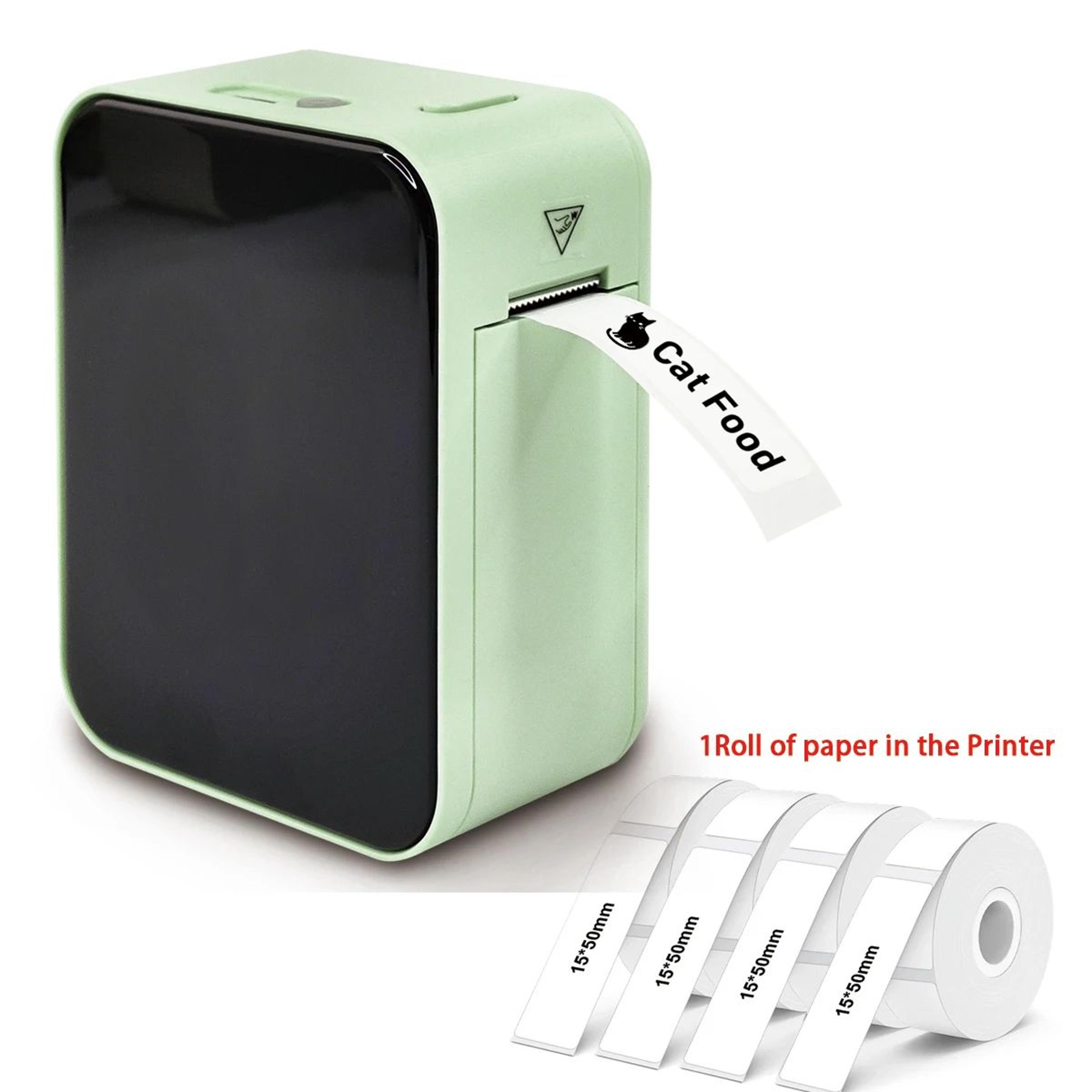 Mini Wireless Bluetooth Thermal Label Printer 203 DPI For Home Office And Small Business 6