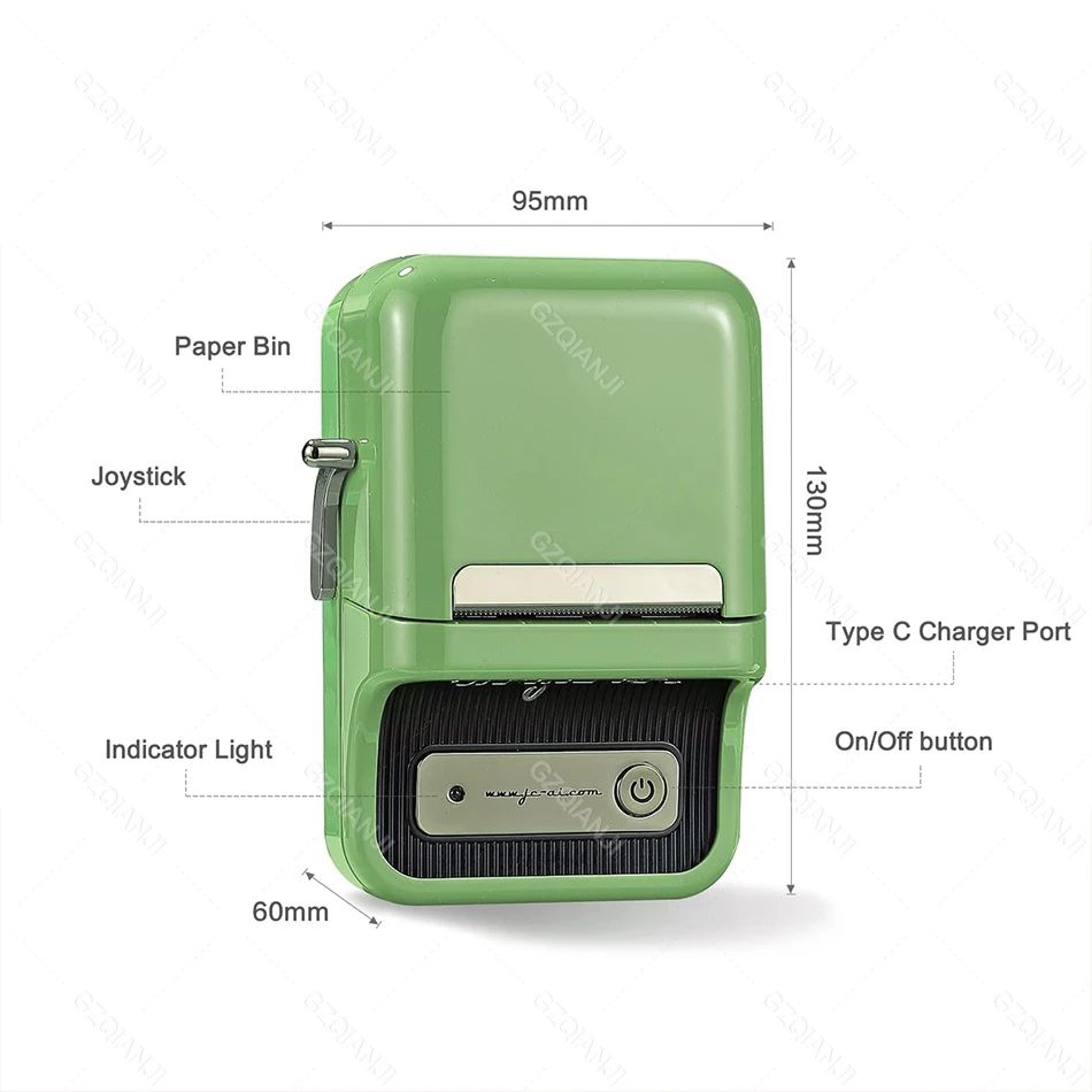 B21 Portable Bluetooth Thermal Label Printer For Barcode And Price Tag Printing 1