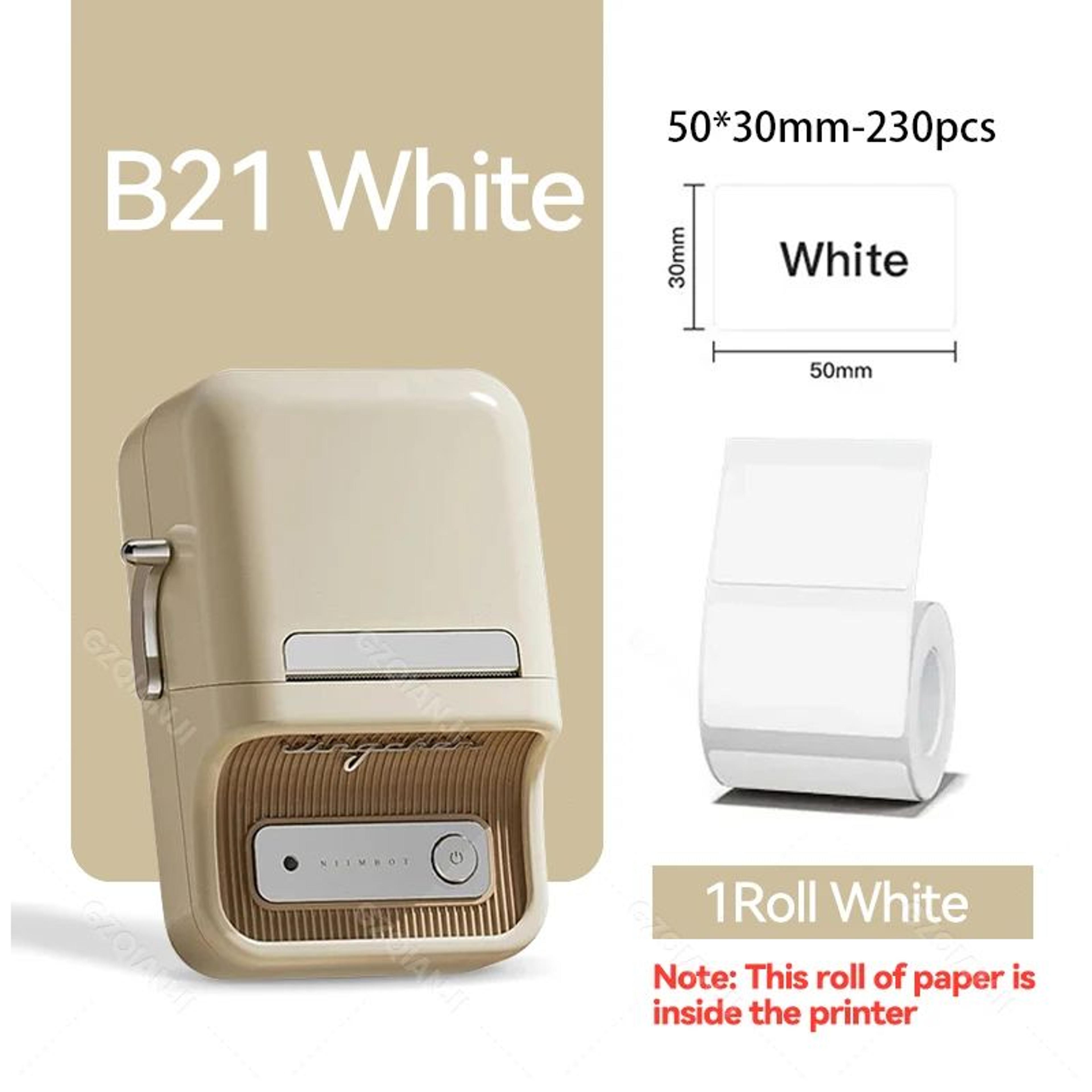 B21 Portable Bluetooth Thermal Label Printer For Barcode And Price Tag Printing 7